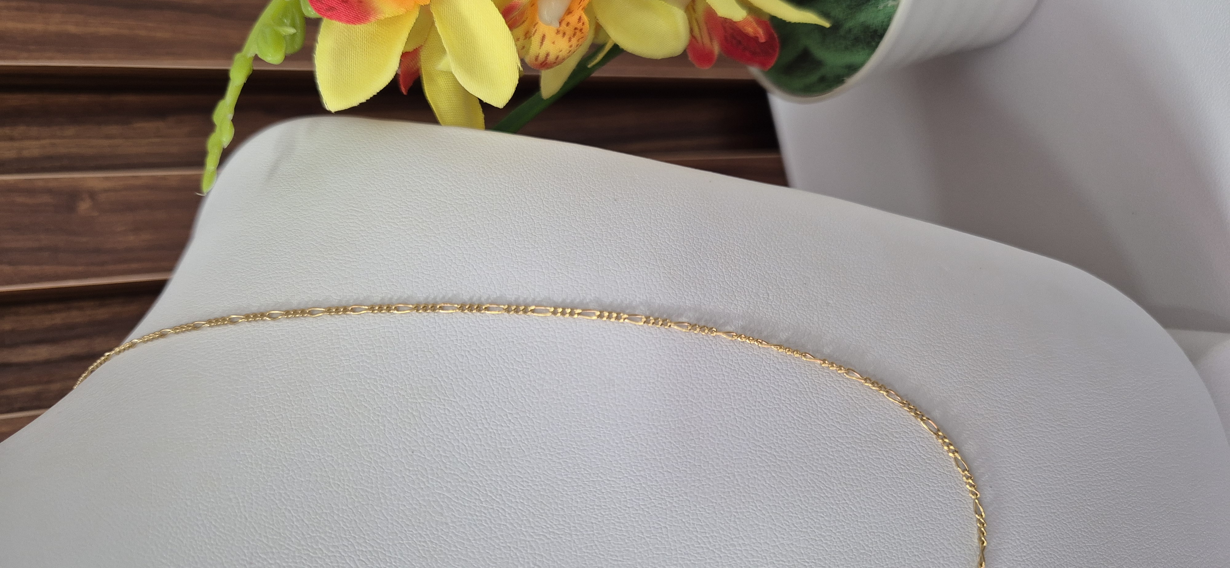 Corrente 40cm Banhada ouro 18k