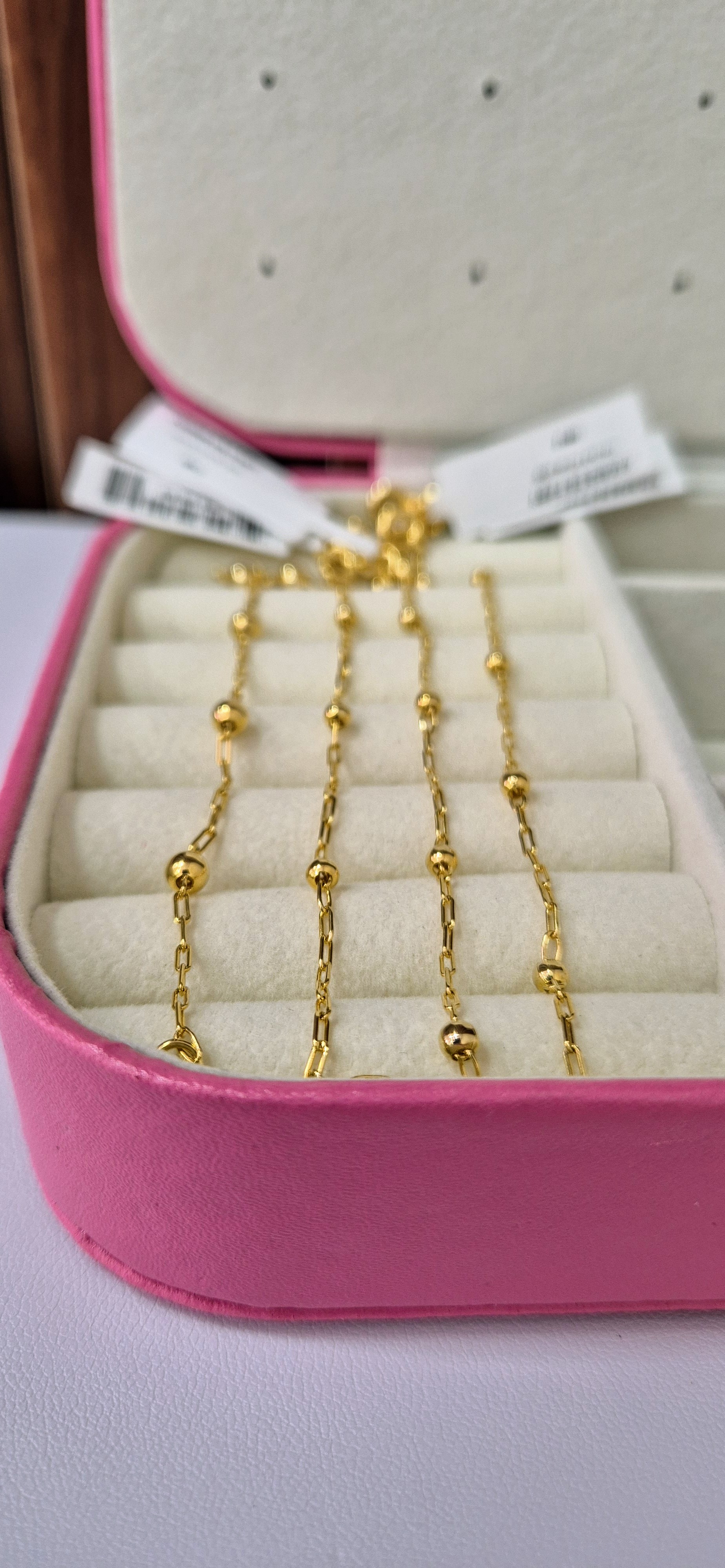 Pulseira com Bolinhas Lisas 