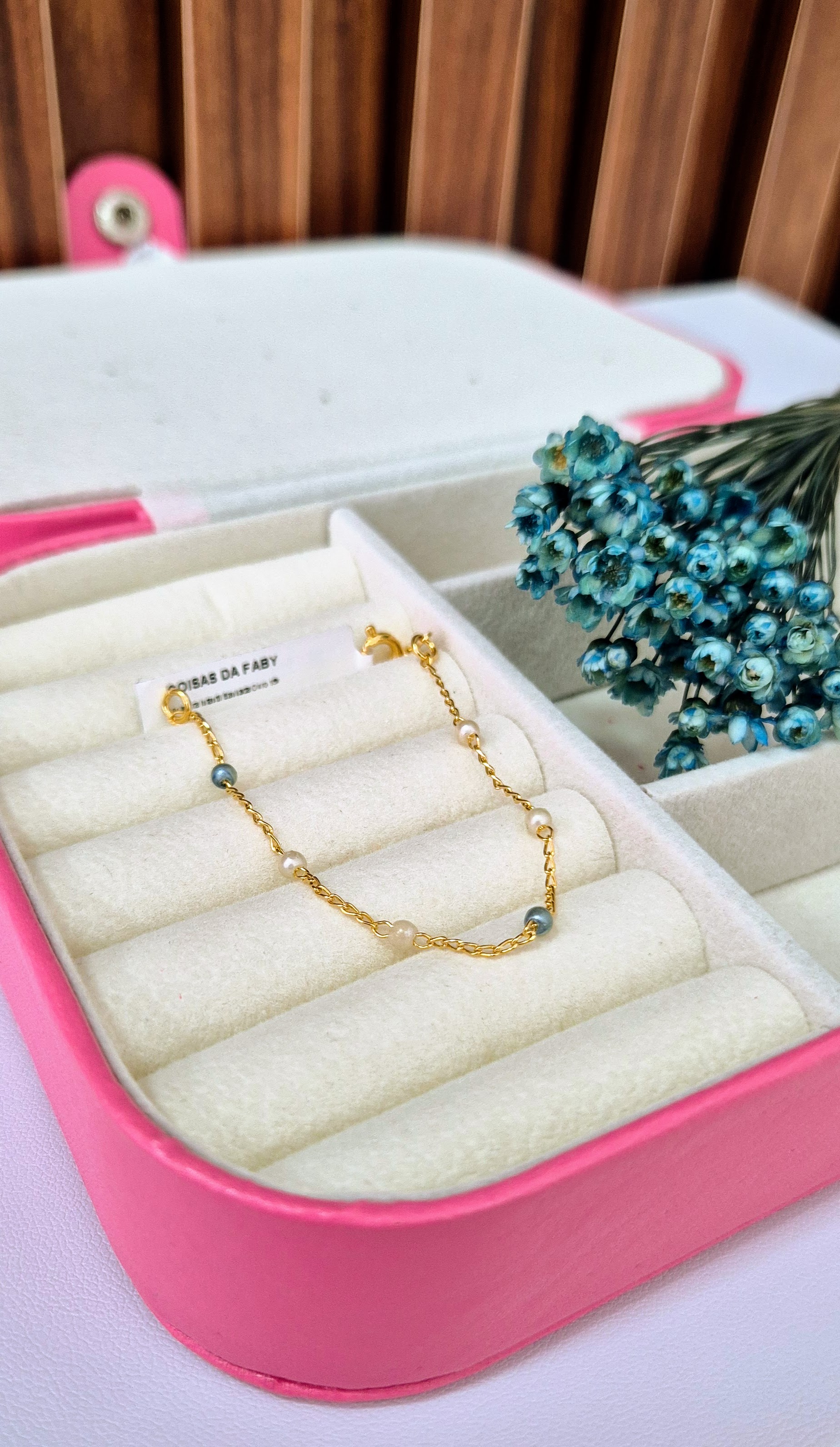 Pulseira Pérolas Infantil