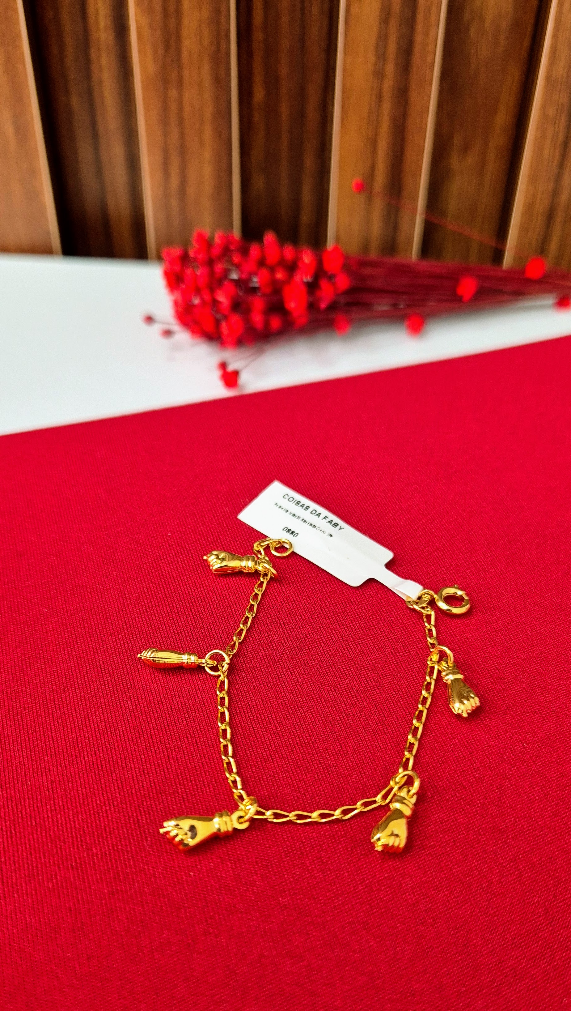 Pulseira figa Infantil