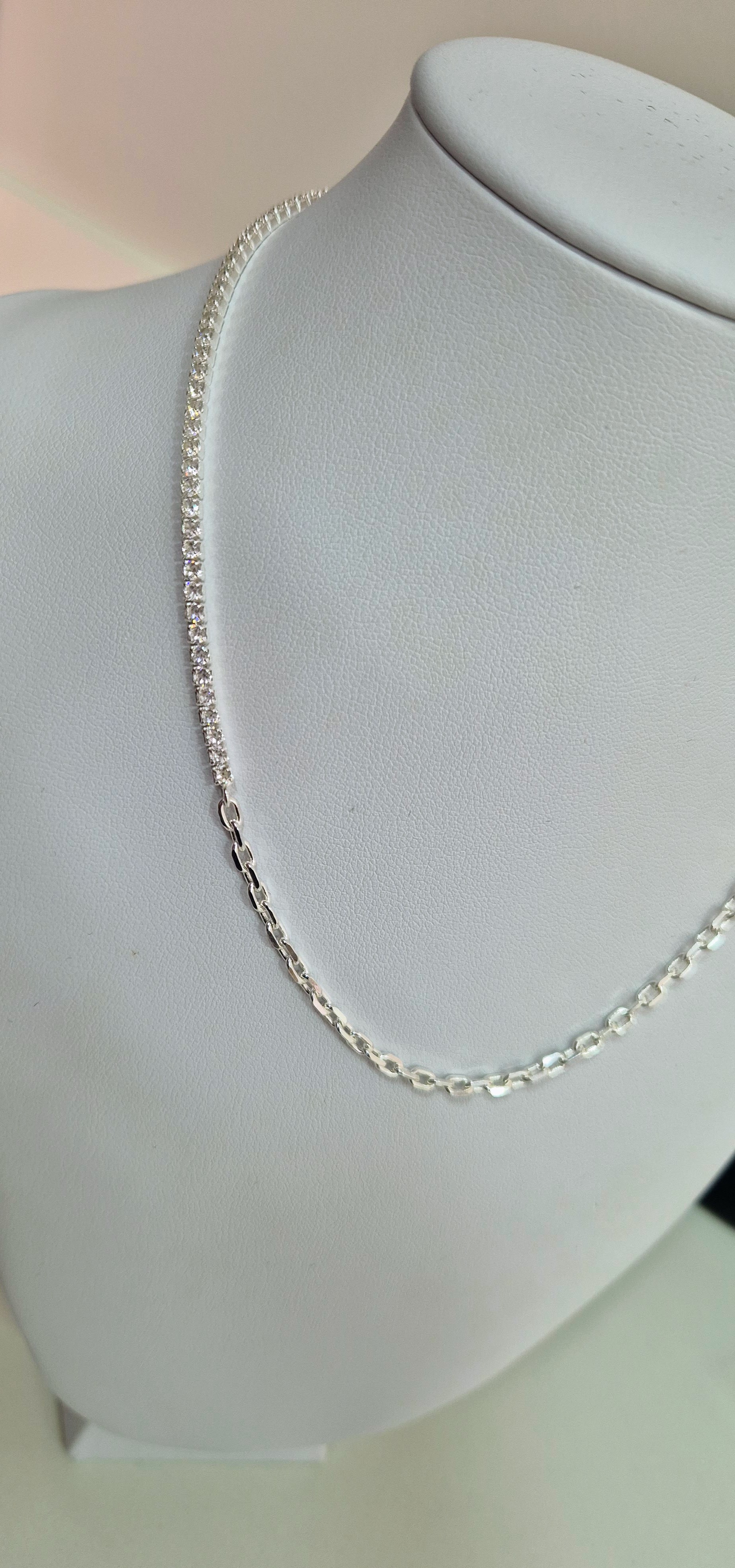 Riviera Prata com Detalhe/ Pedras 