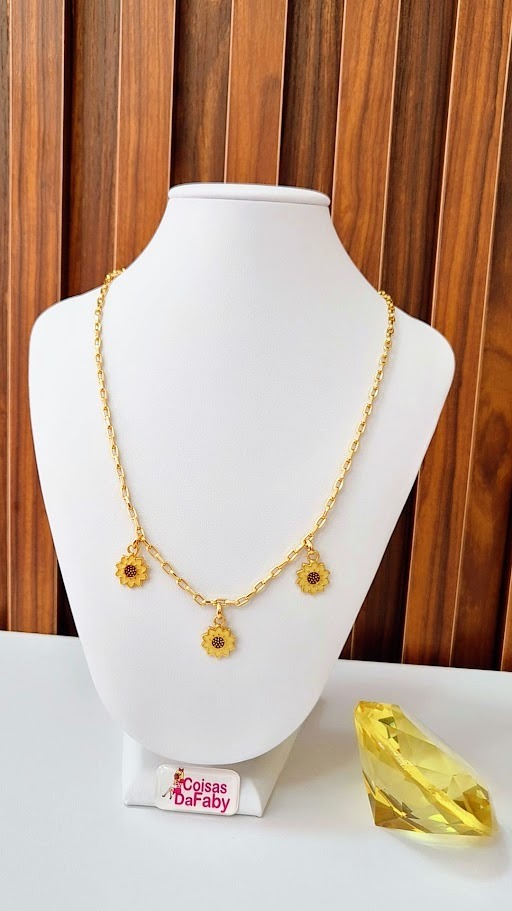 Colar Girassol