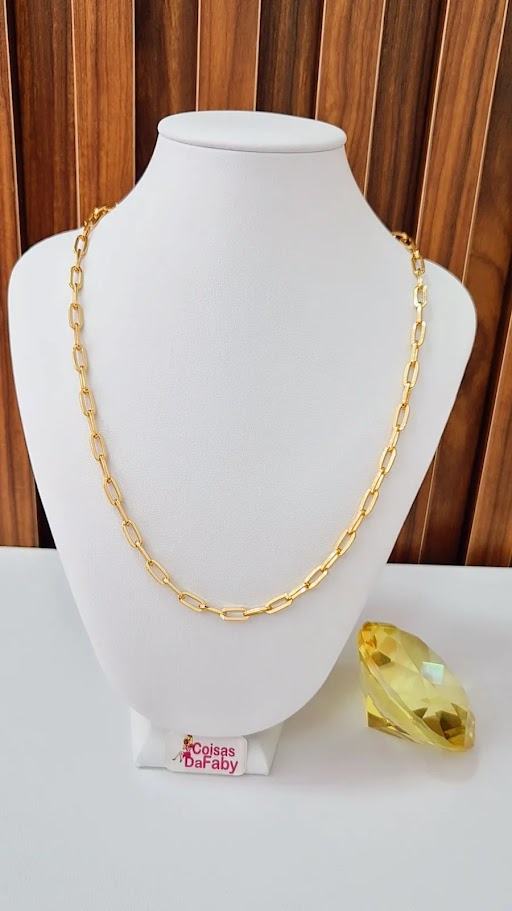 Corrente Elos Quadrados 45cm