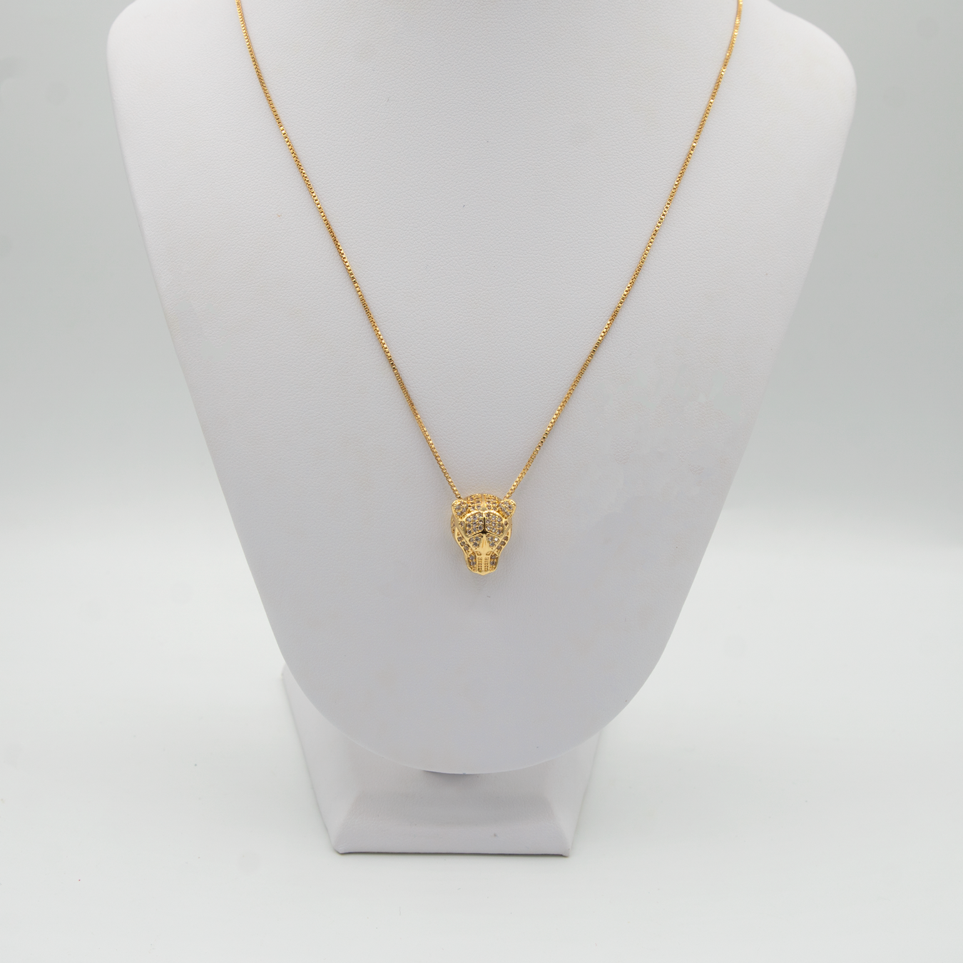 Conjunto de Colar e Brincos  Leopardo 