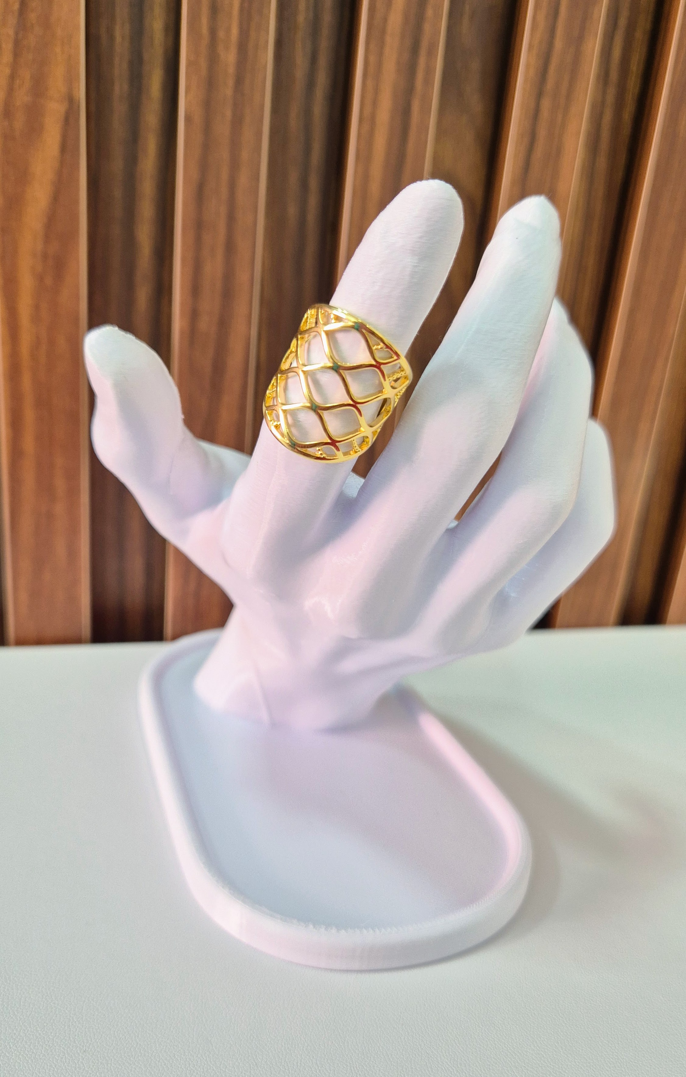 Anel Banhado Ouro 18kl
