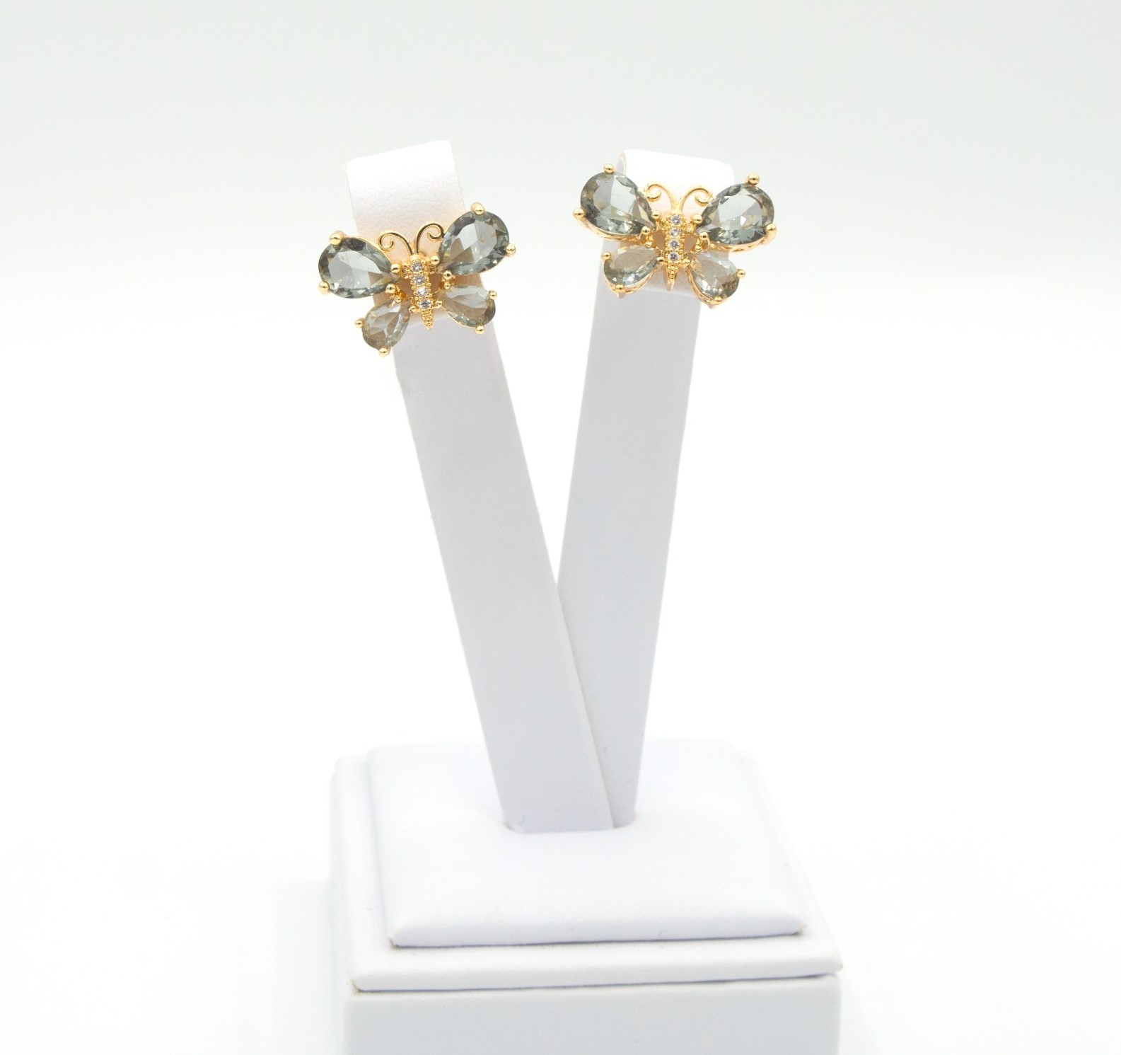 Conjunto de Colar e Brincos de Borboleta