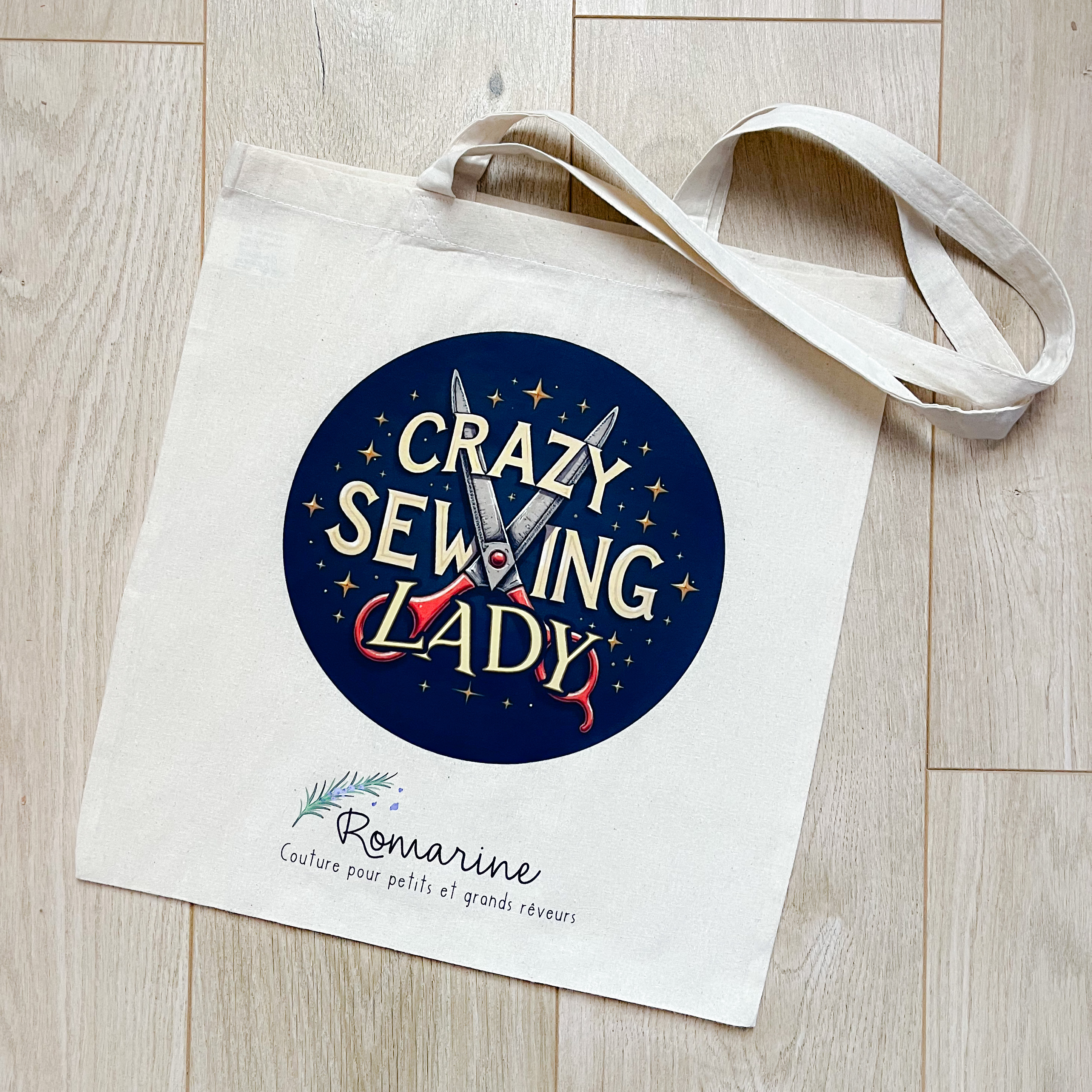 "Crazy Sewing Lady"