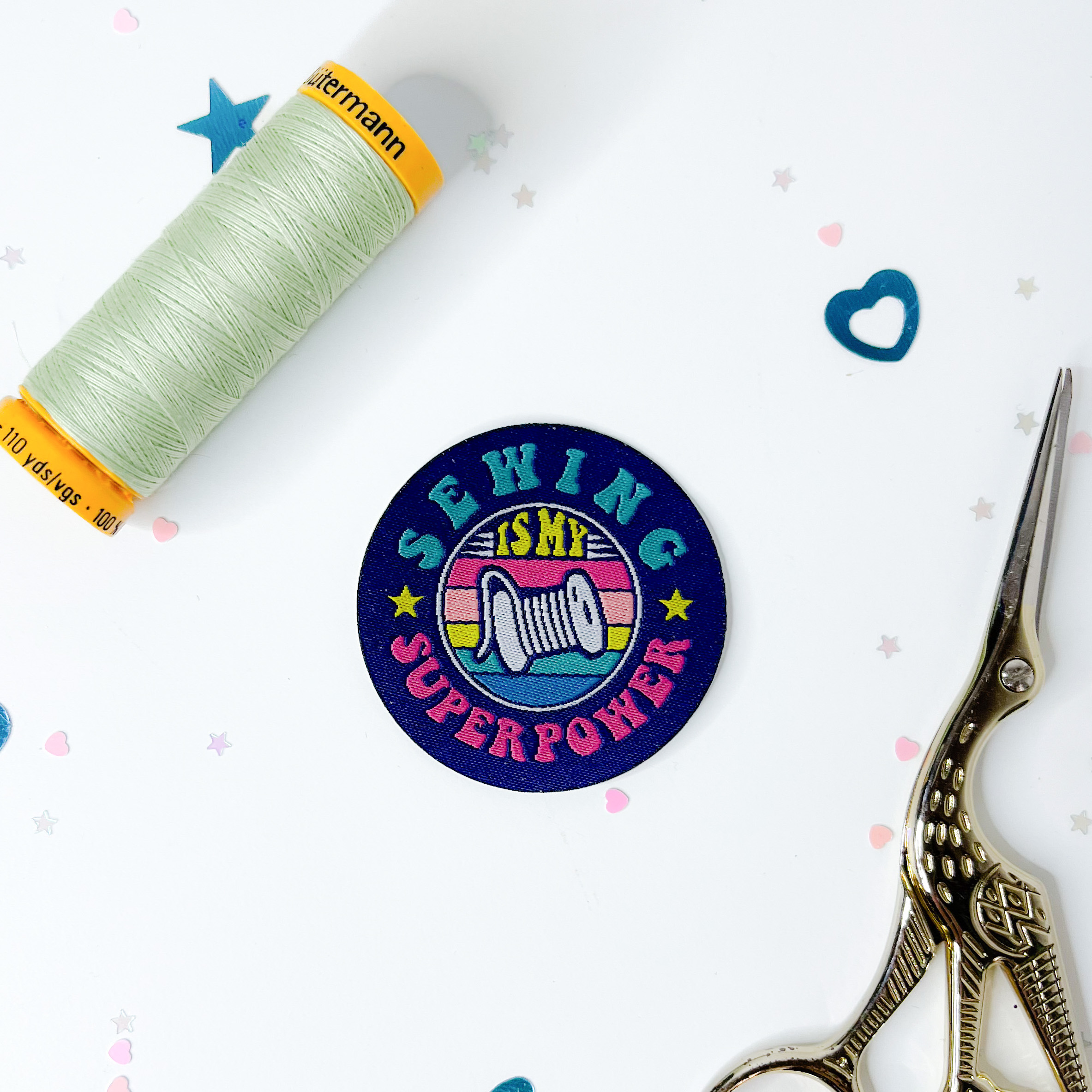 "Sewing is my super power" 