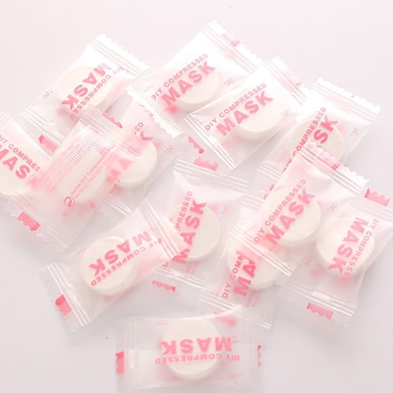 Máscaras comprimidas