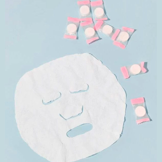 Máscaras comprimidas 