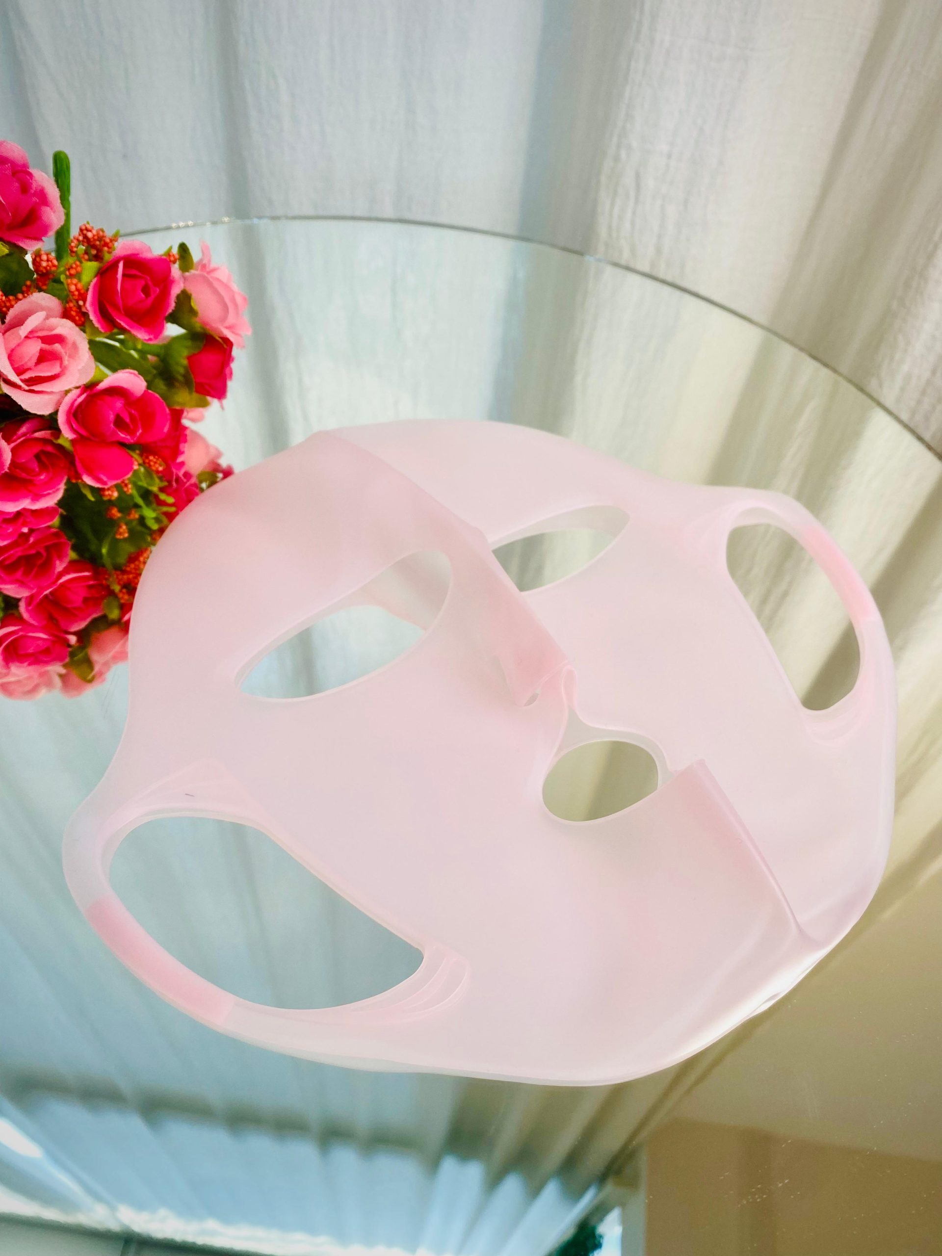 Máscara facial de silicona