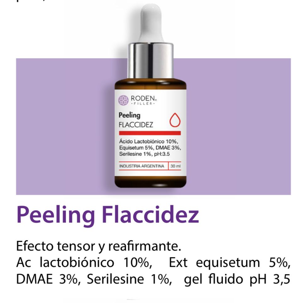 Peeling Flaccidez