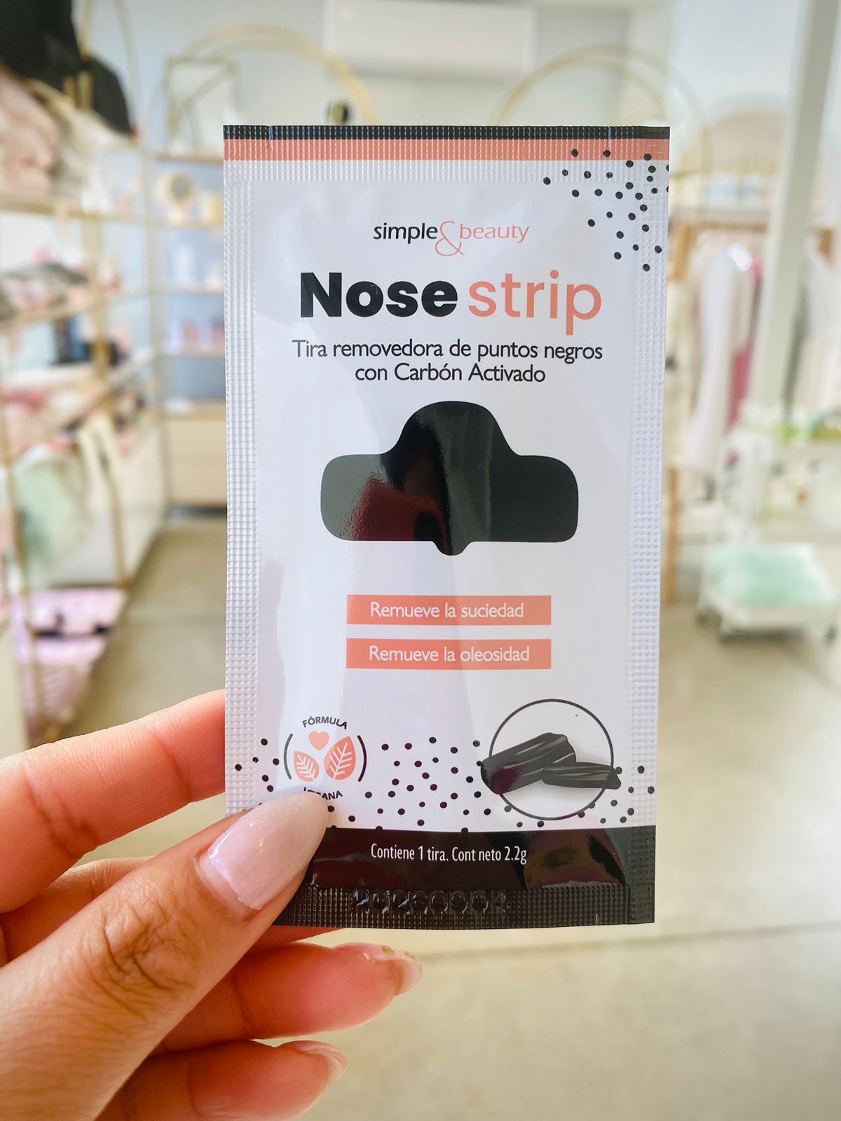 Tira removedora de puntos negros