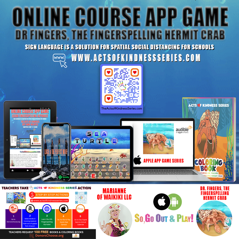 The Acts of Kindness Series on Amazon, Audible and Apple App Games 