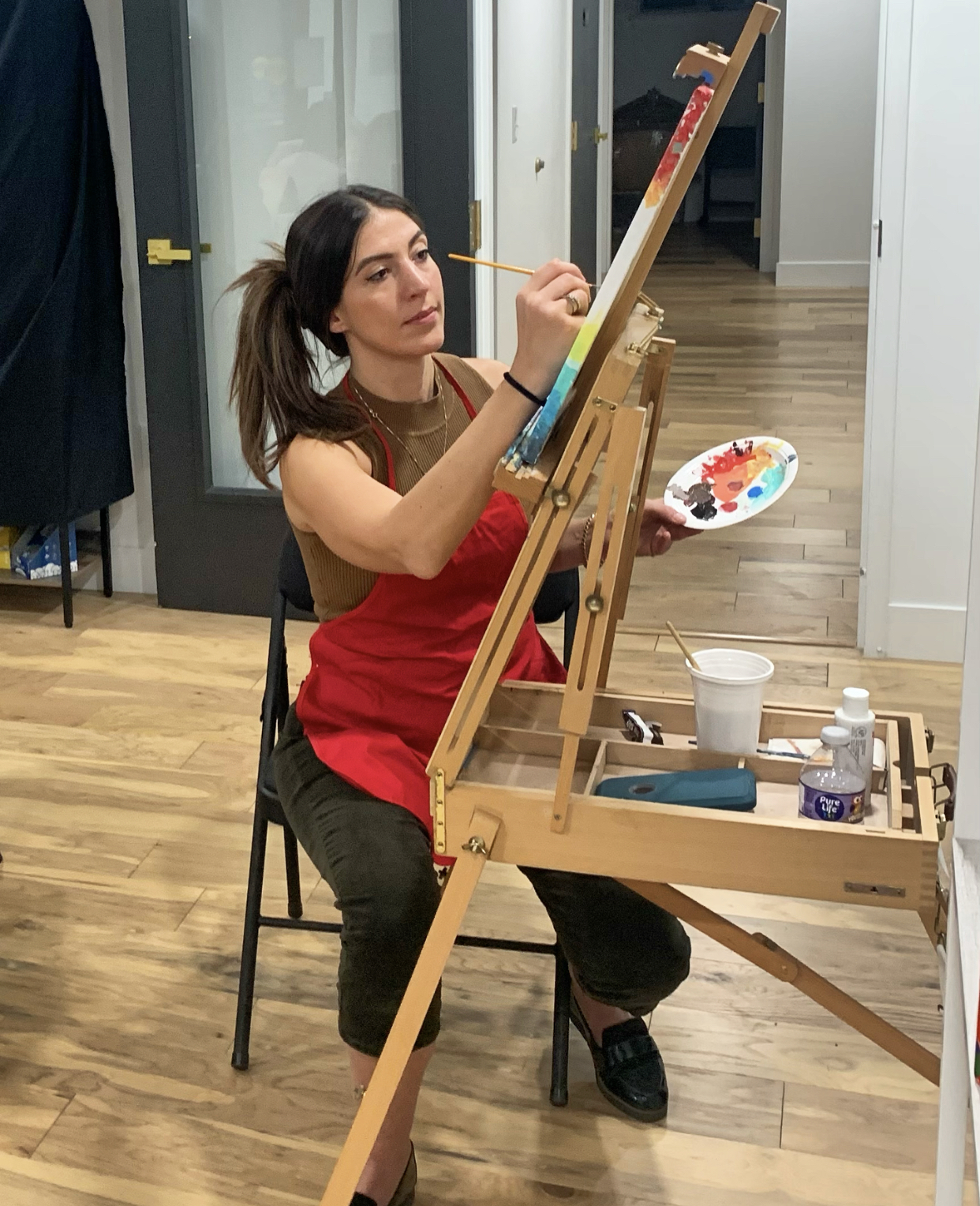 April 30: Expressive Arts Painting Night