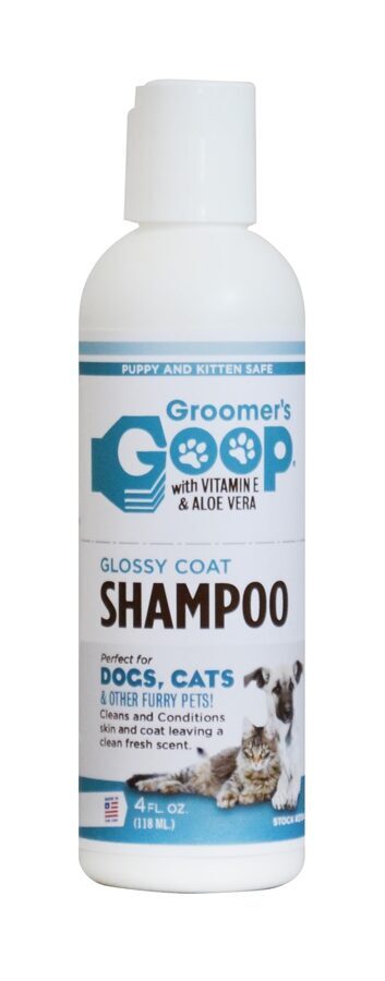 Groomer`s Goop Glossy Coat Pet Shampoo, 118 ml - šampūnas visų tipų kailiui