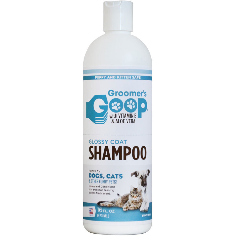 Groomer`s Goop Glossy Coat Pet Shampoo, 473 ml - šampūnas visų tipų kailiui