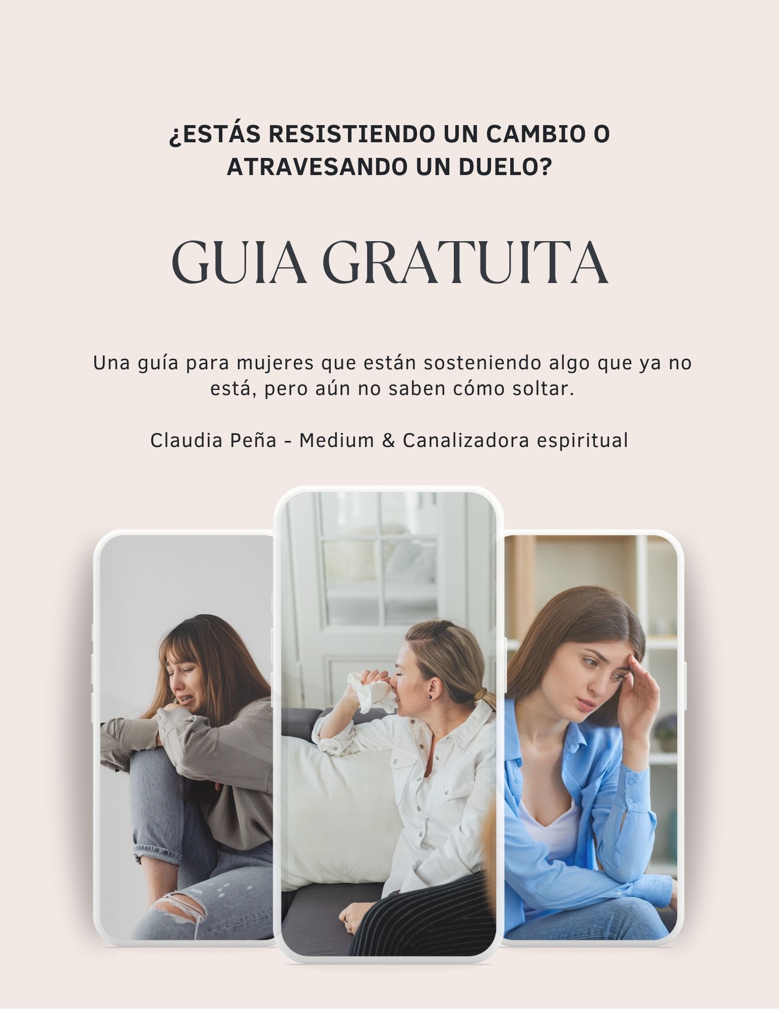 Guía gratuita para mujeres en procesos de cambio o duelo  Transformación by Claudia