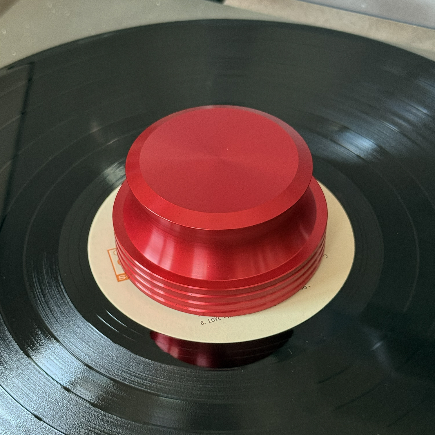 ที่ทับแผ่นเสียง 420g. Turntable Stabilizer LP weight clamp