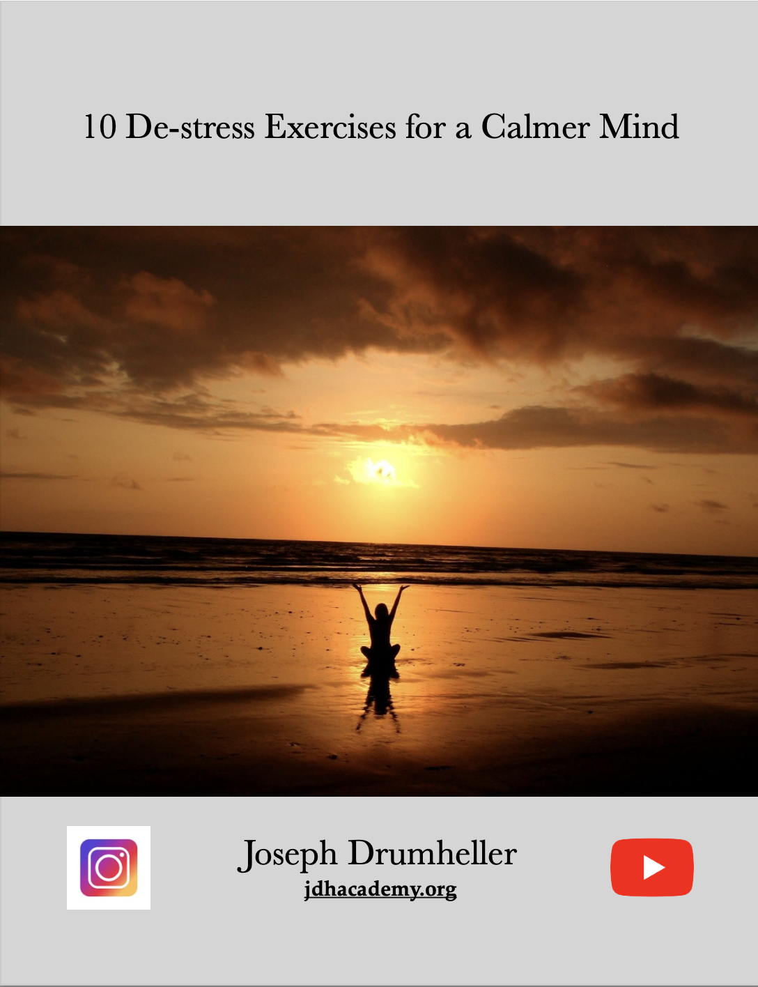 Free PDF - 10 De-stress Exercises for a Calmer Mind
