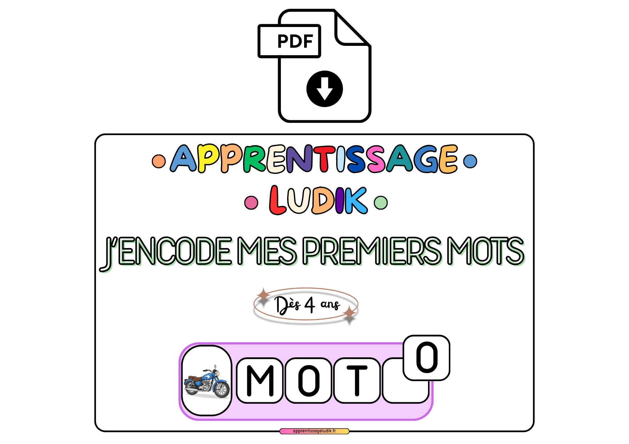 📘 J’encode mes premiers mots