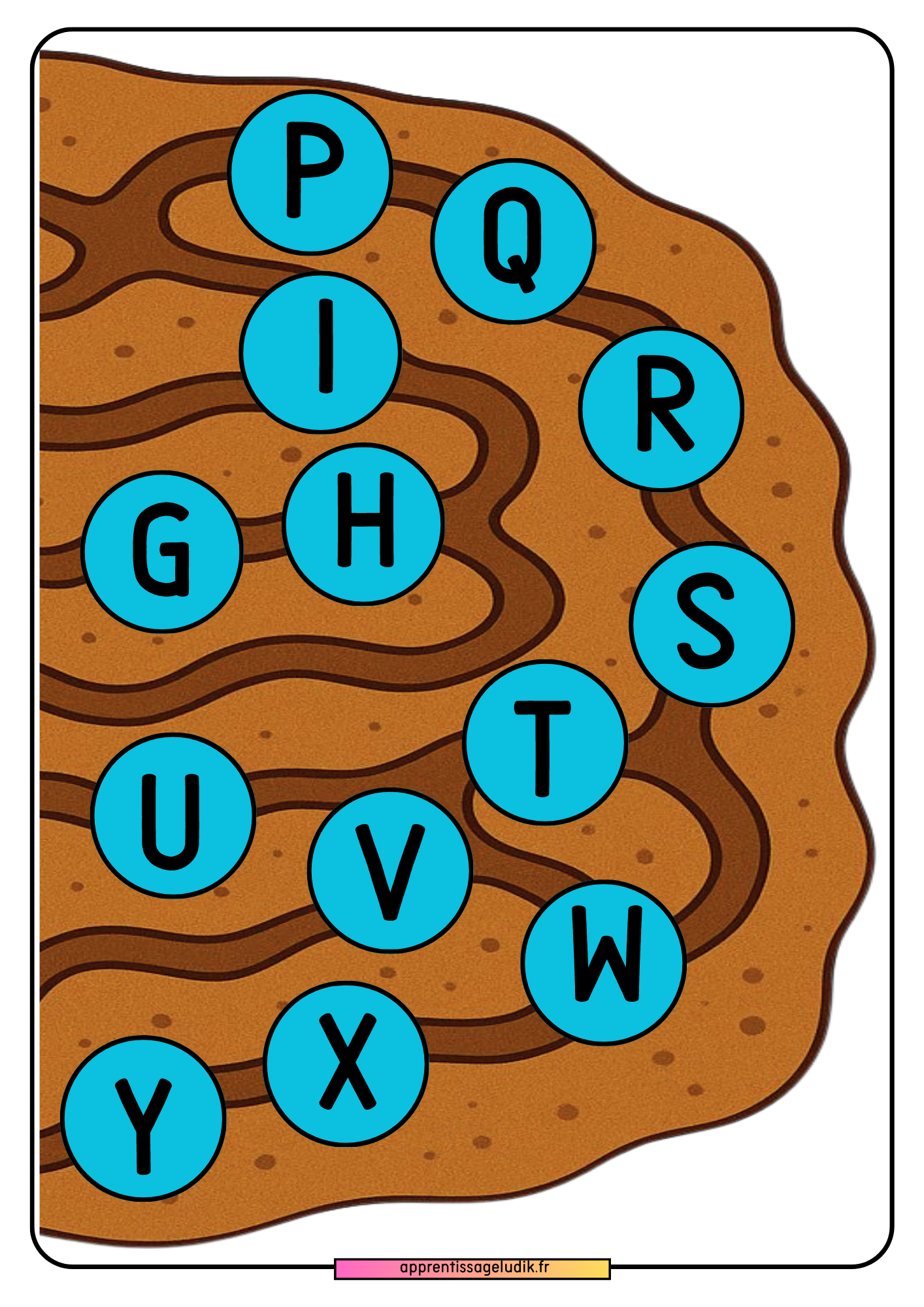 Je joue avec les lettres 