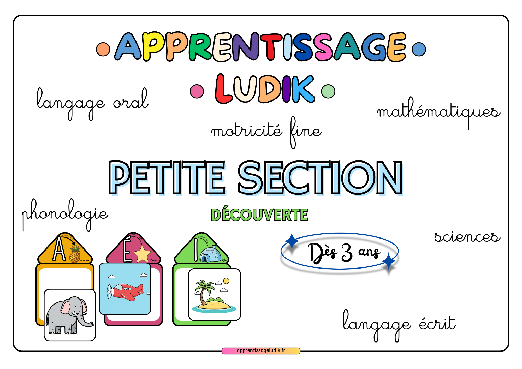 Petite section - DÉCOUVERTE 