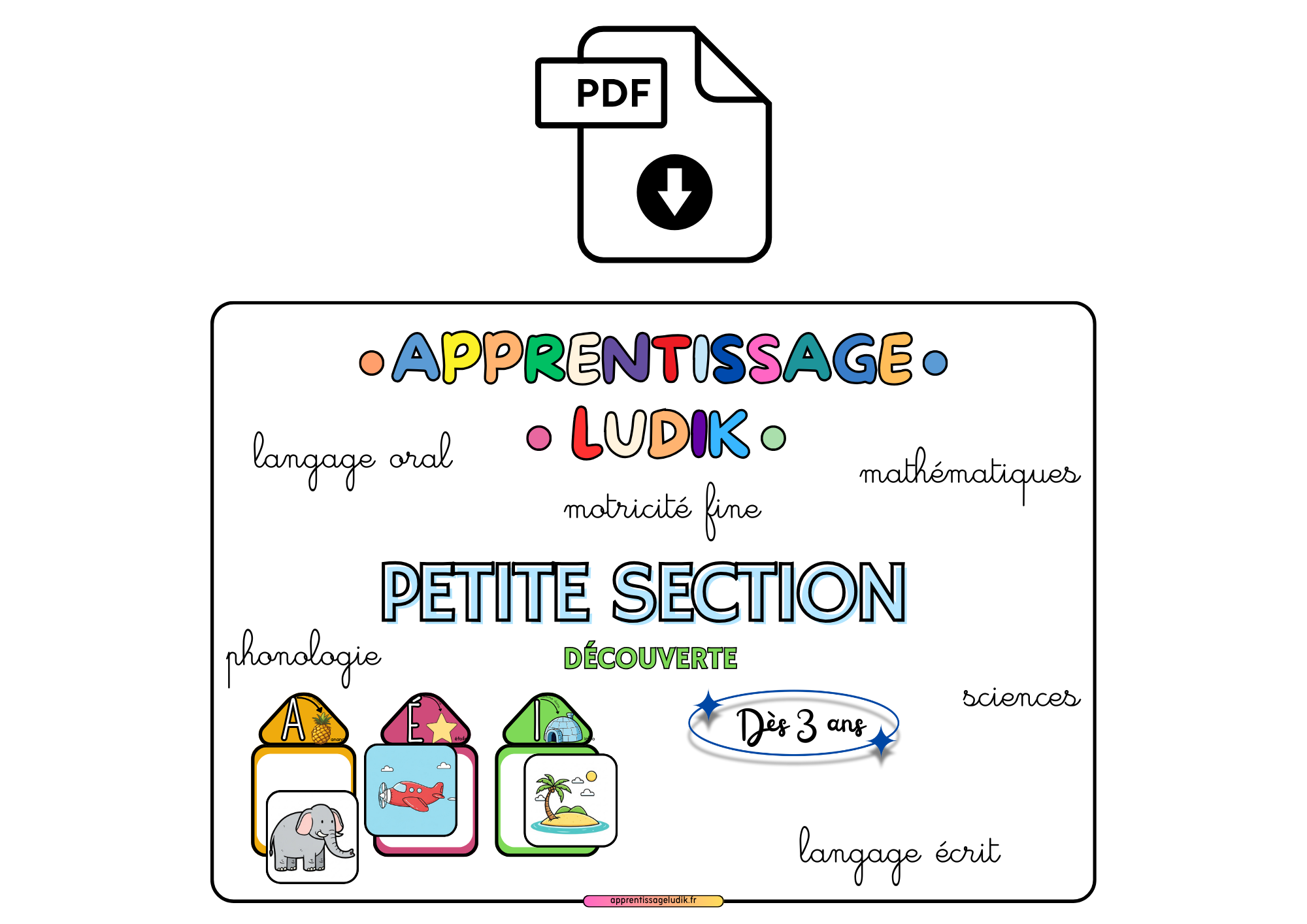 Petite section - DÉCOUVERTE 