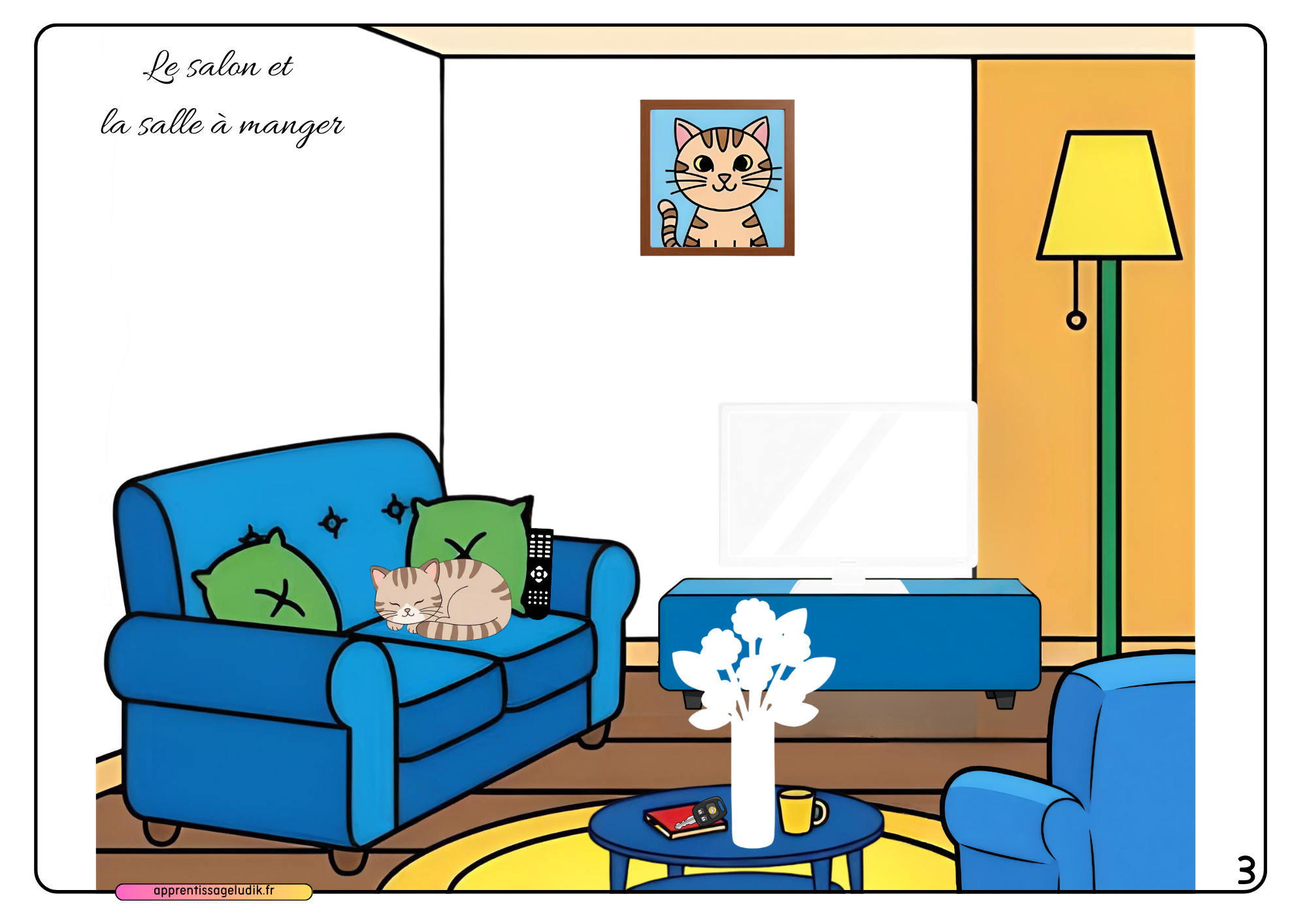 🏡 Où se situe chaque objet ?
