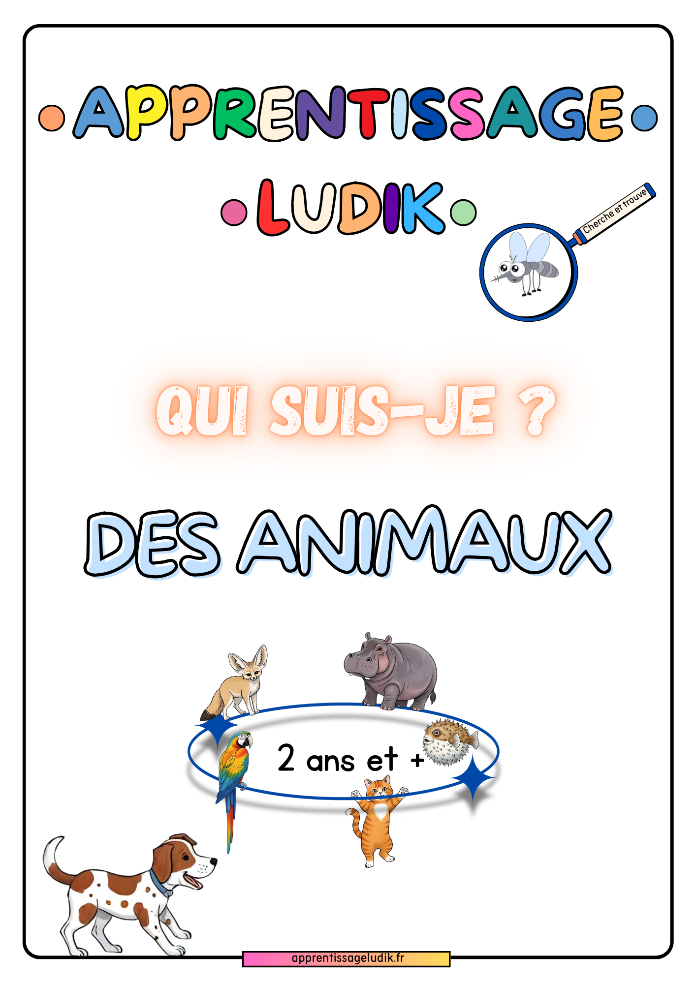 Qui suis-je ? Des animaux 