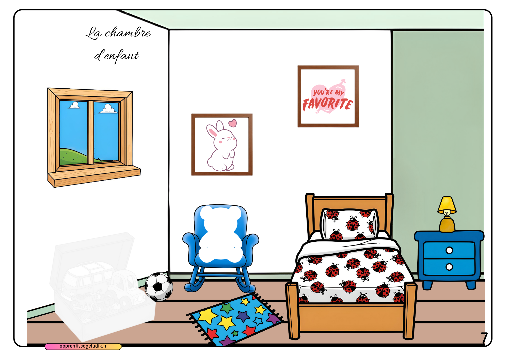 🏡 Où se situe chaque objet ?
