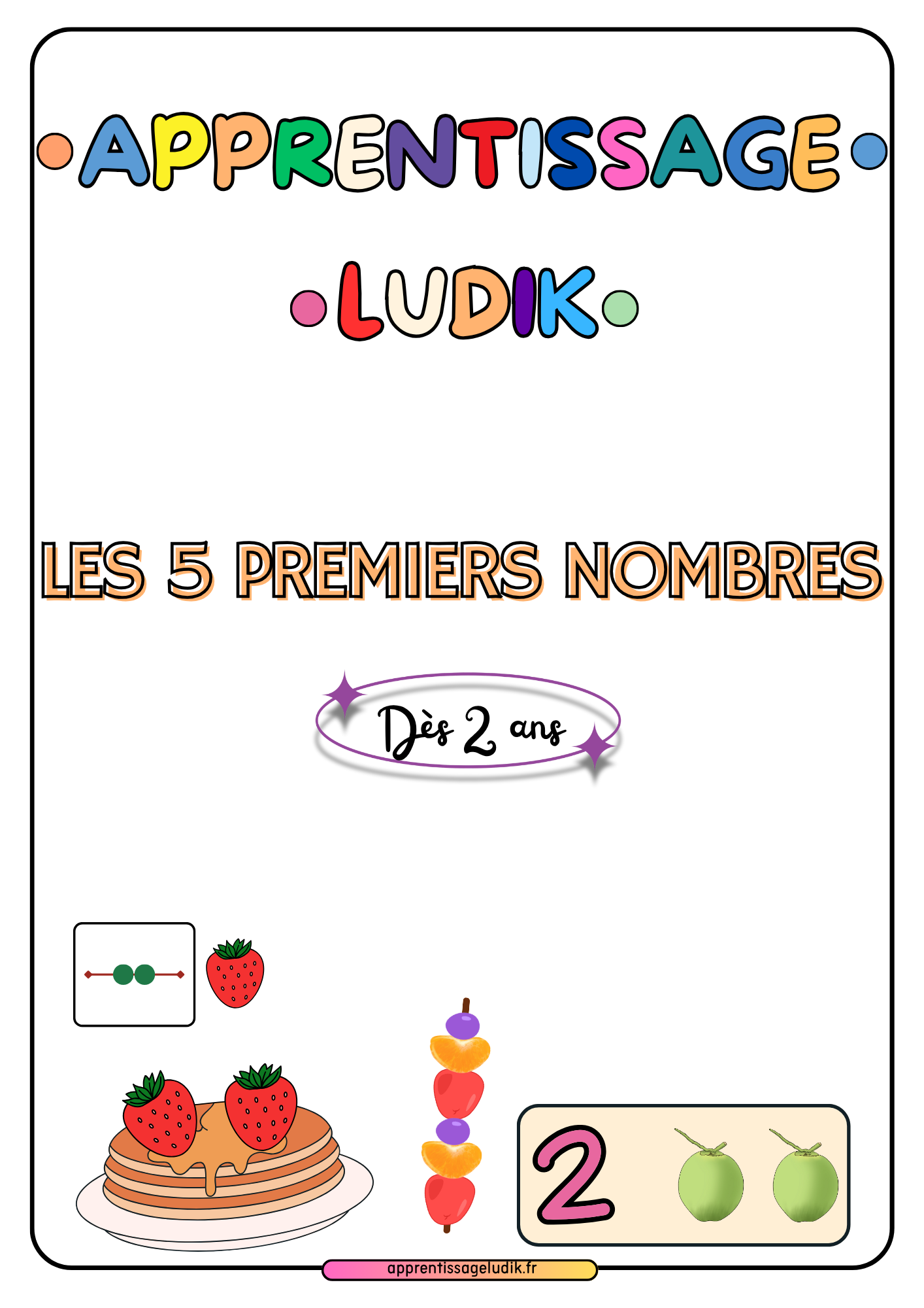 Les 5 premiers nombres