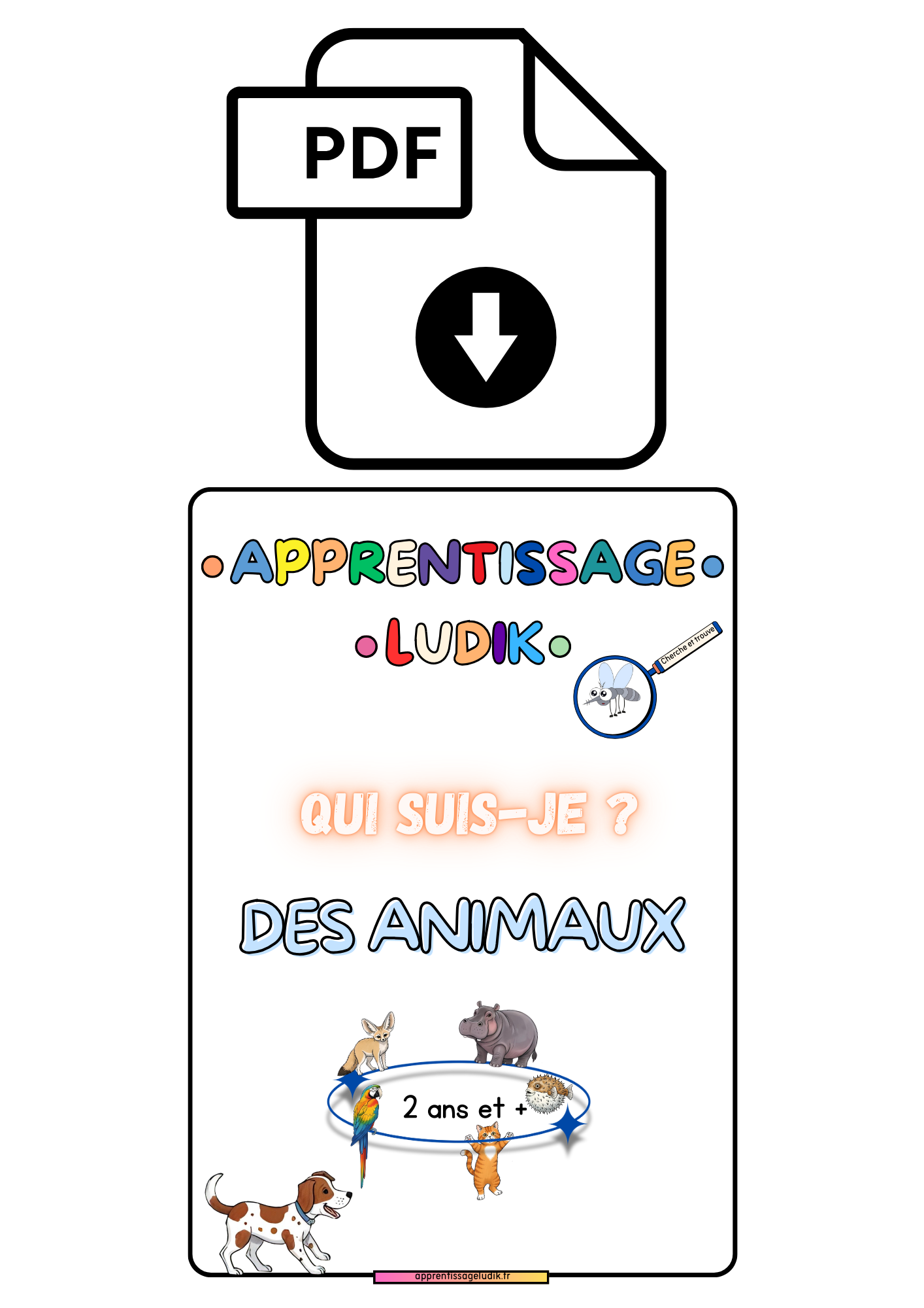 Qui suis-je ? Des animaux 
