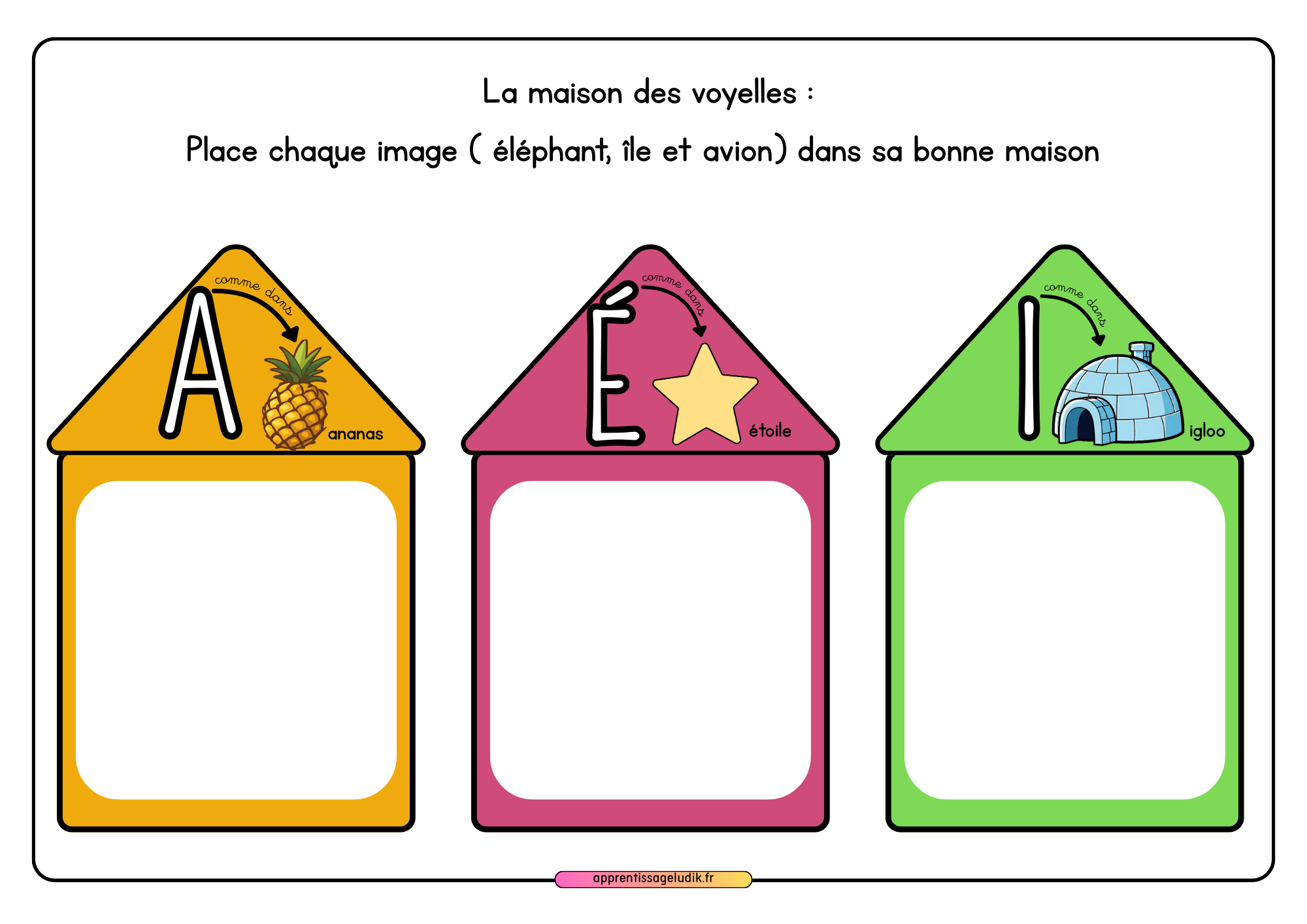 Petite section - DÉCOUVERTE 