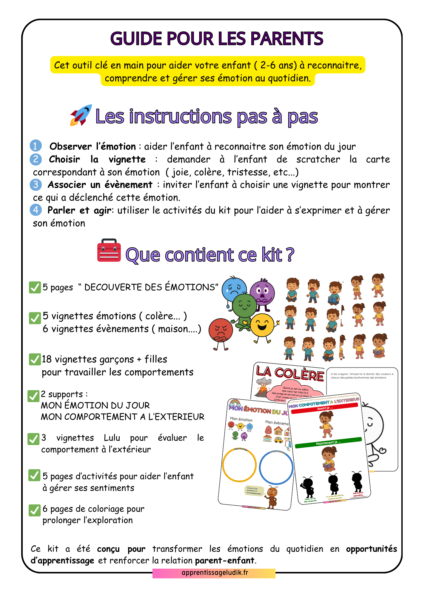 🧩 KIT DES ÉMOTIONS 