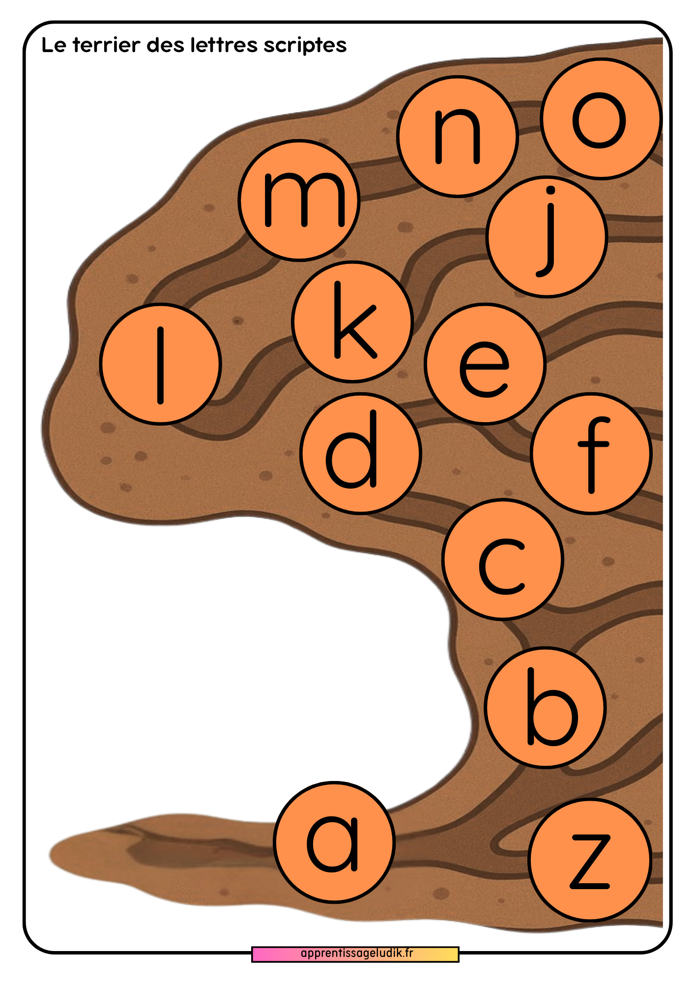 Joue avec les lettres