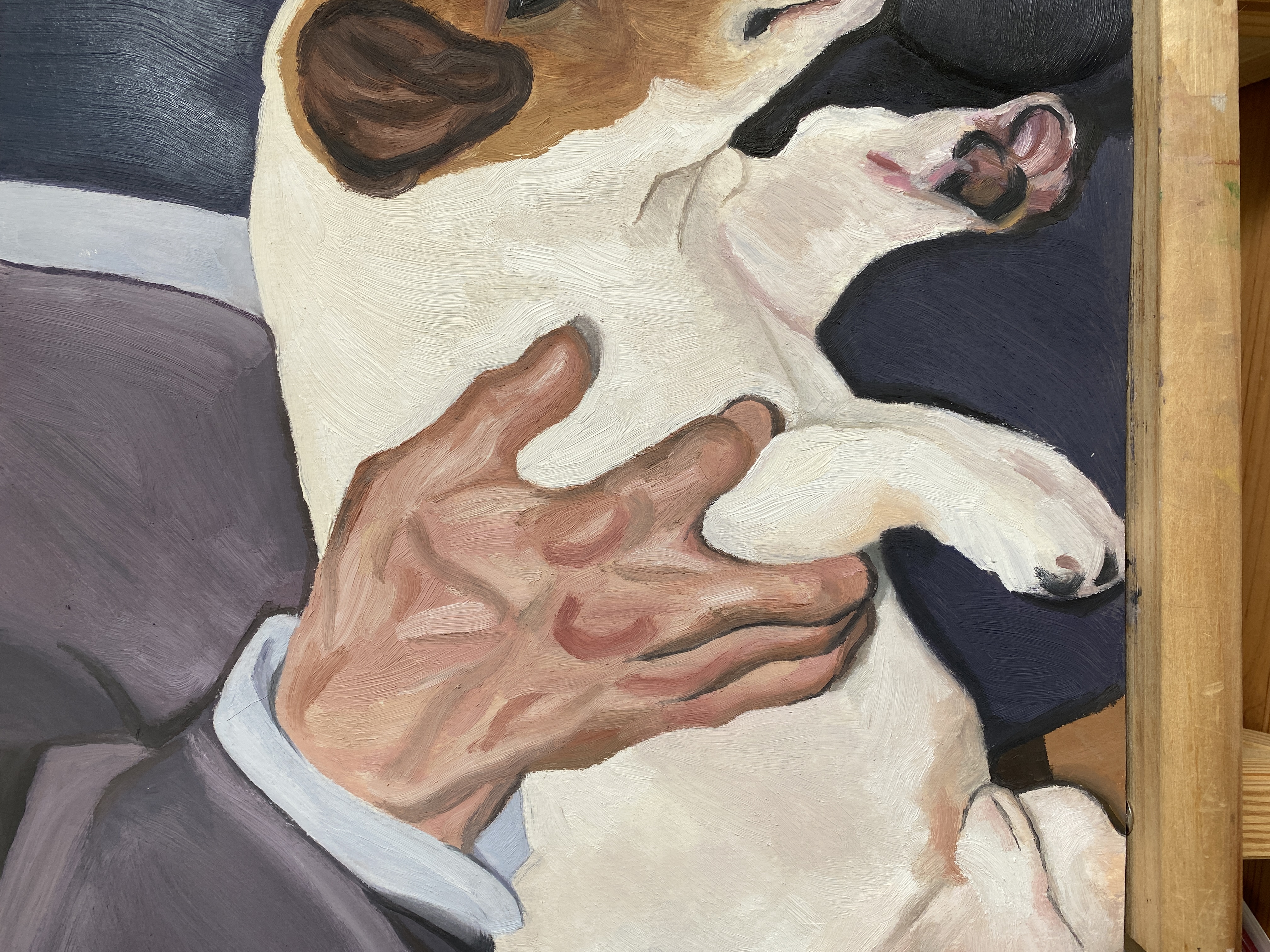Perro (Lucian Freud)