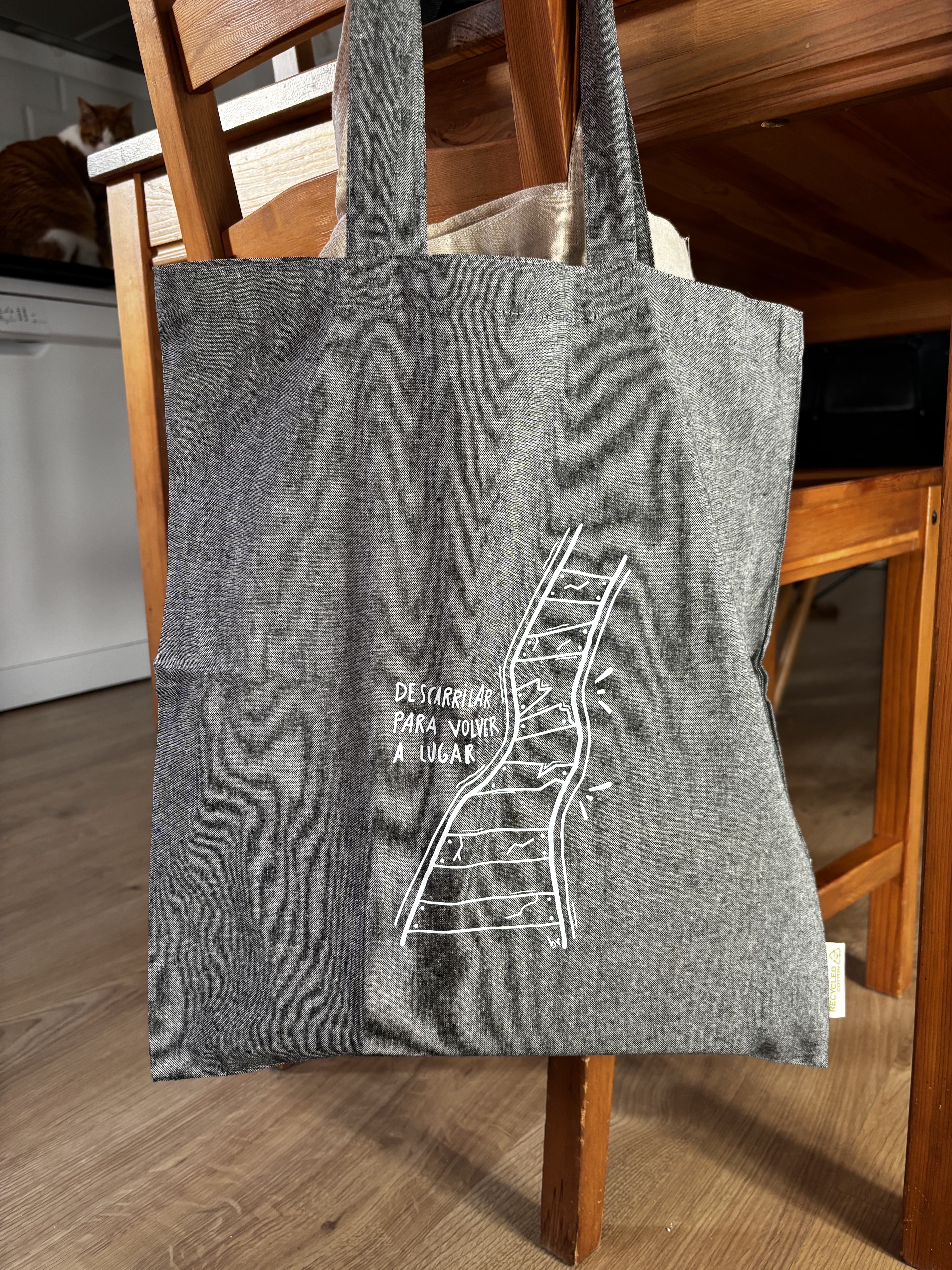 Tote bag Descarrilar