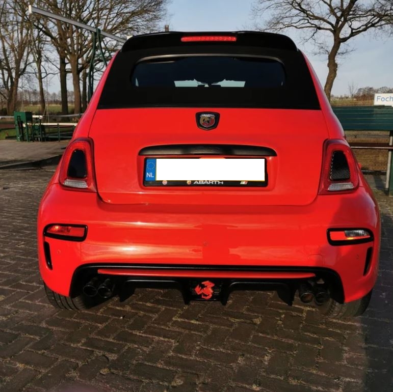 Insigne Scorpion ABARTH 500 / 595 / 695 Diffuseur Fabriqué en France