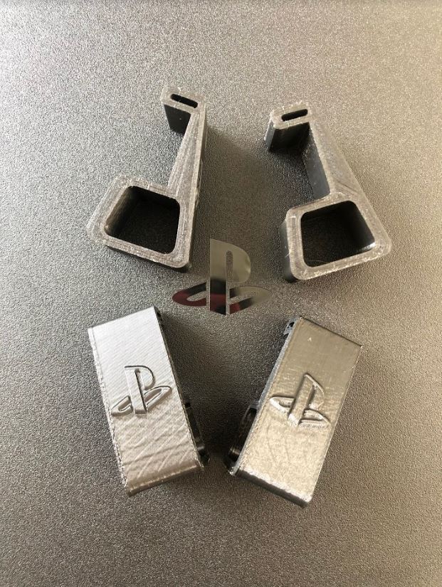 4 Pieds de ré-haussement PS4, PS4 PRO/ SLIM/ FAT meilleur ventilation Fabriqué en France