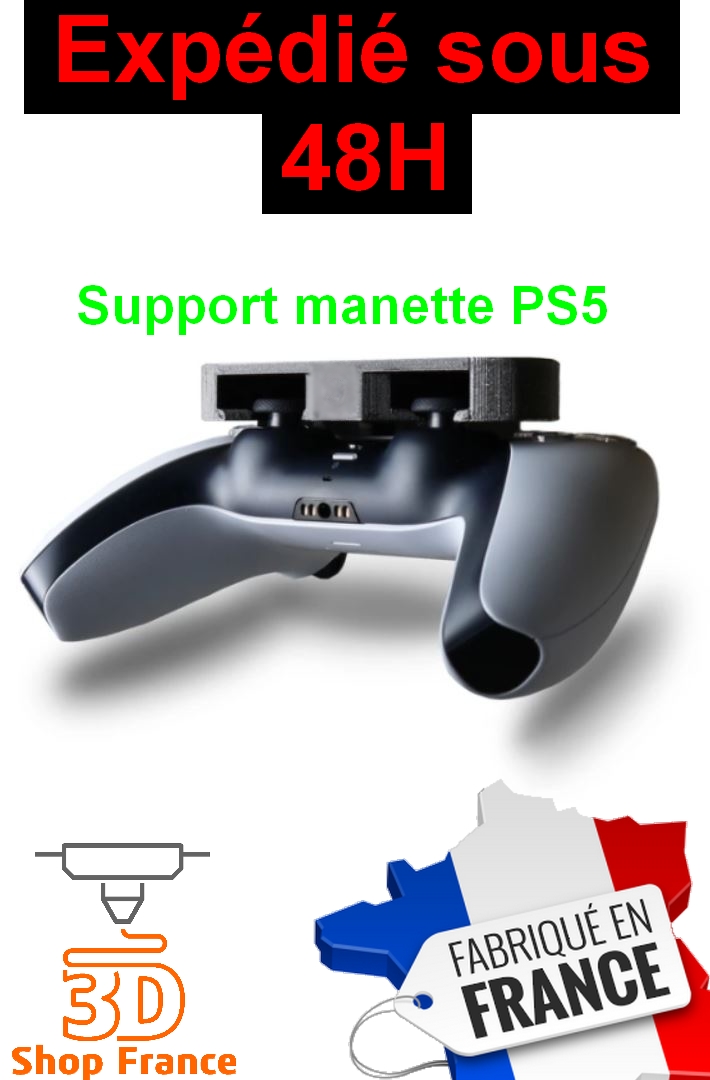 Support Manette PlayStation 5 (PS5) Fabriqué en France