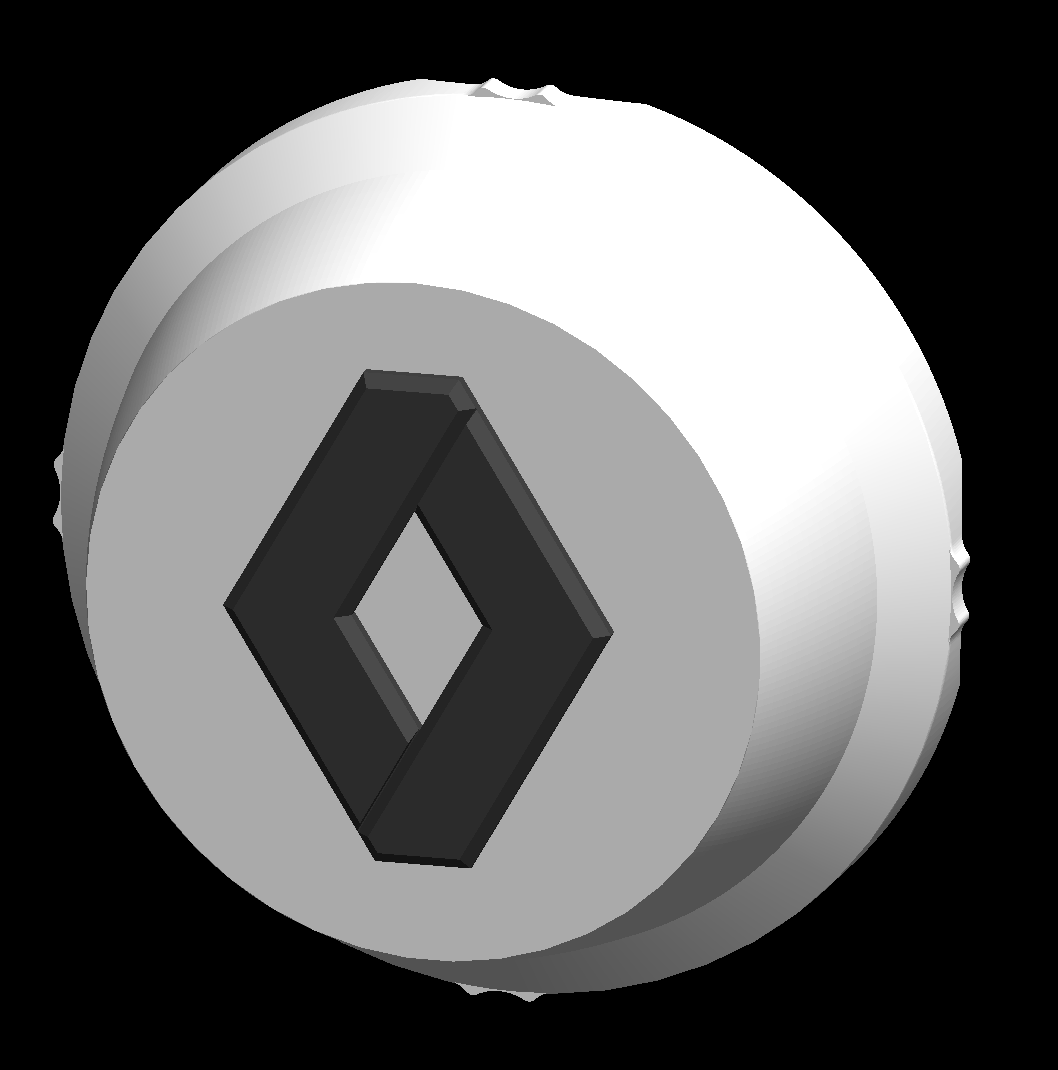 Lot de 4 caches moyeux / centre de roue 4x108mm Renault Fabriqué en France