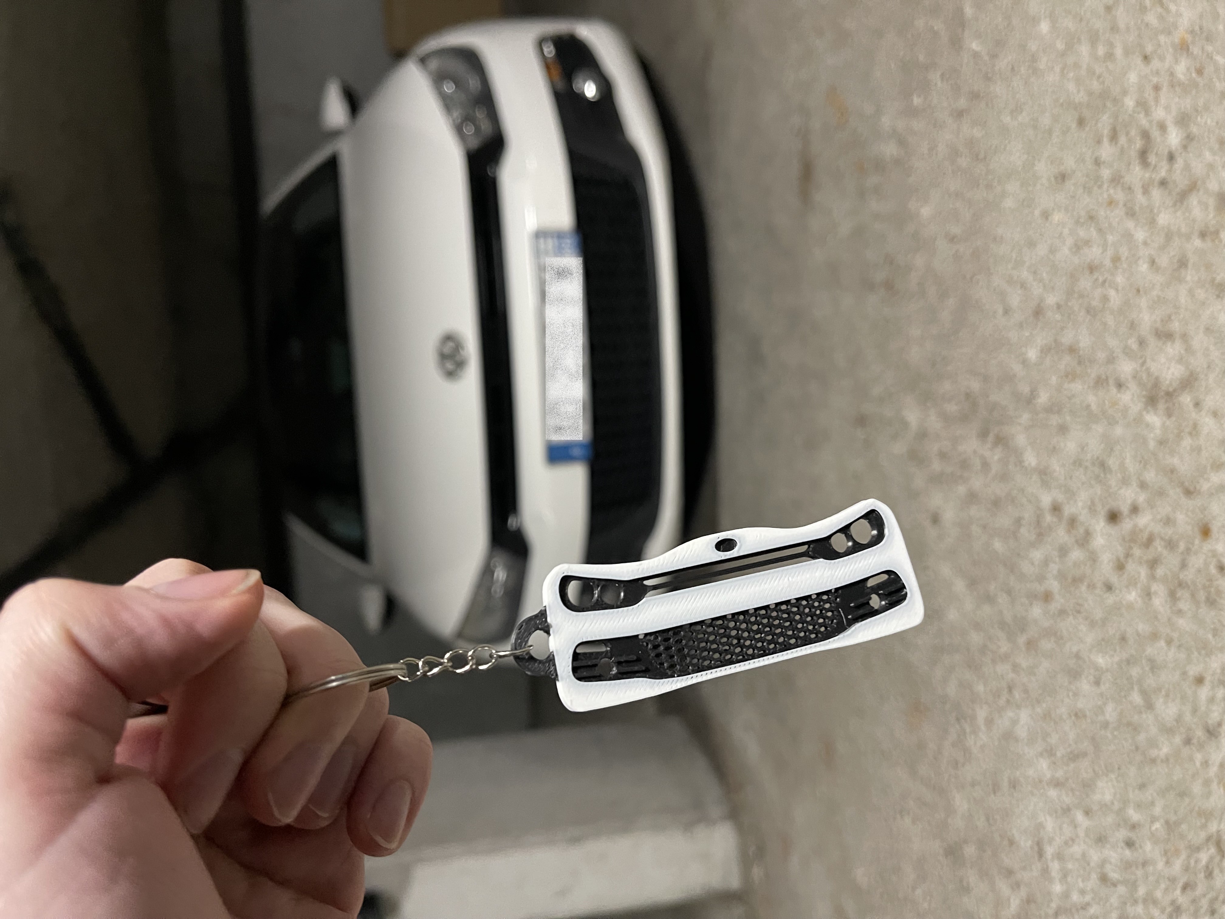 Porte clé face avant Volkswagen Scirocco