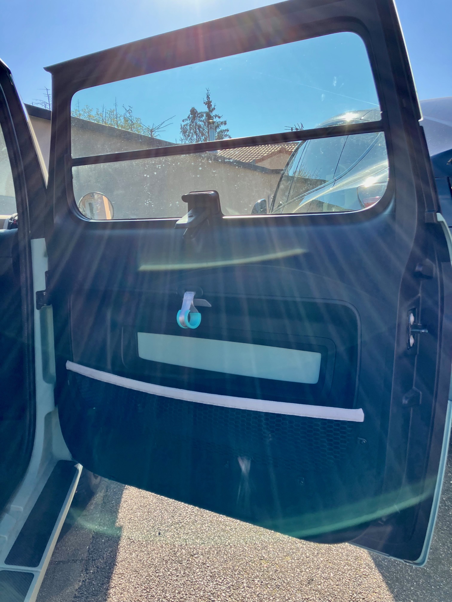 Lot de 4 poignées rigides intérieurs portières FIAT Topolino Fabriqué en France