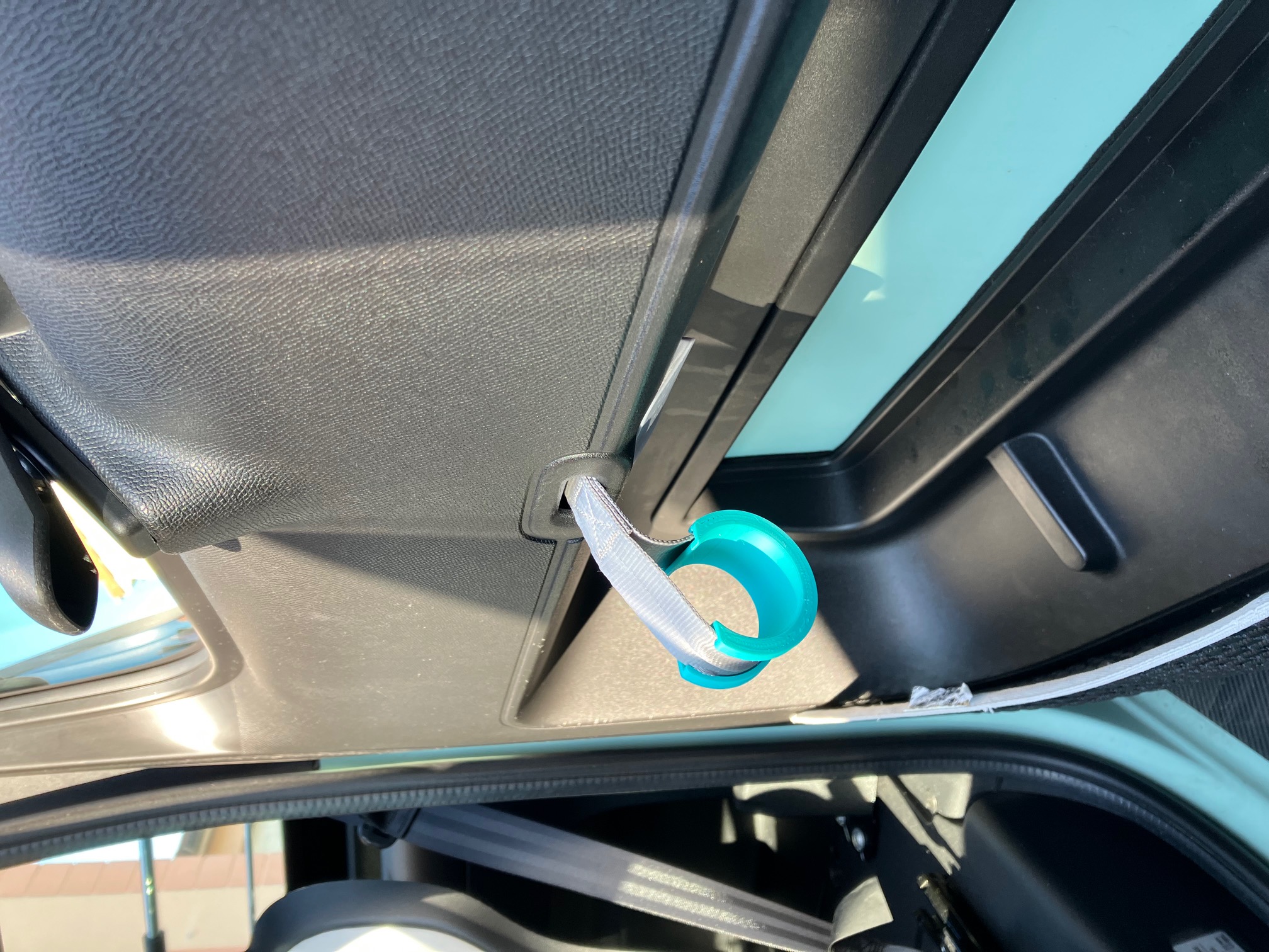 Lot de 4 poignées rigides intérieurs portières FIAT Topolino Fabriqué en France