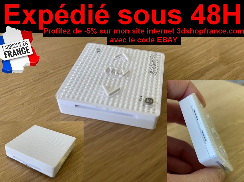 Cache télécommande de volet / garage SOMFY