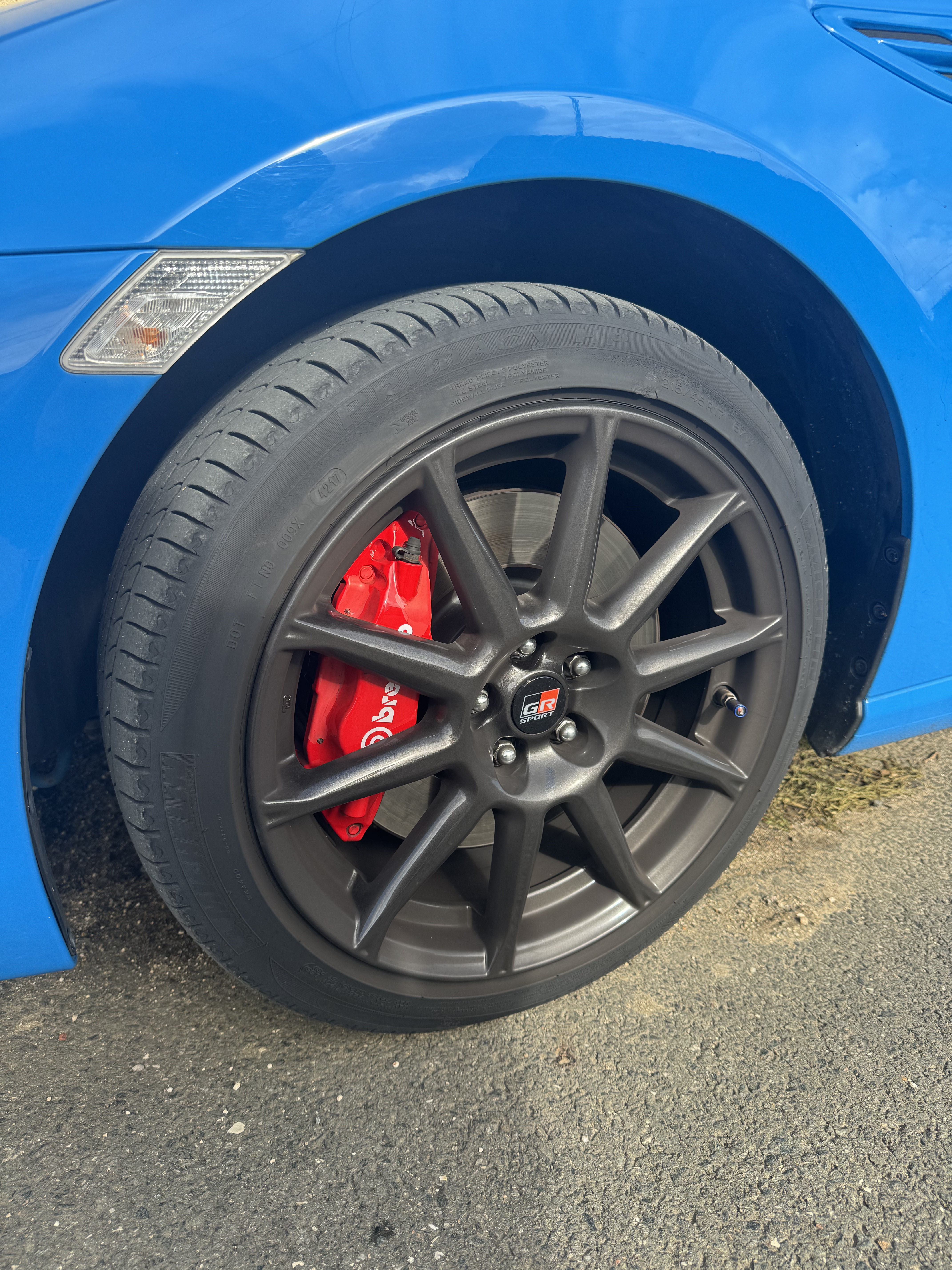 Cache moyeux flottant Toyota GT86