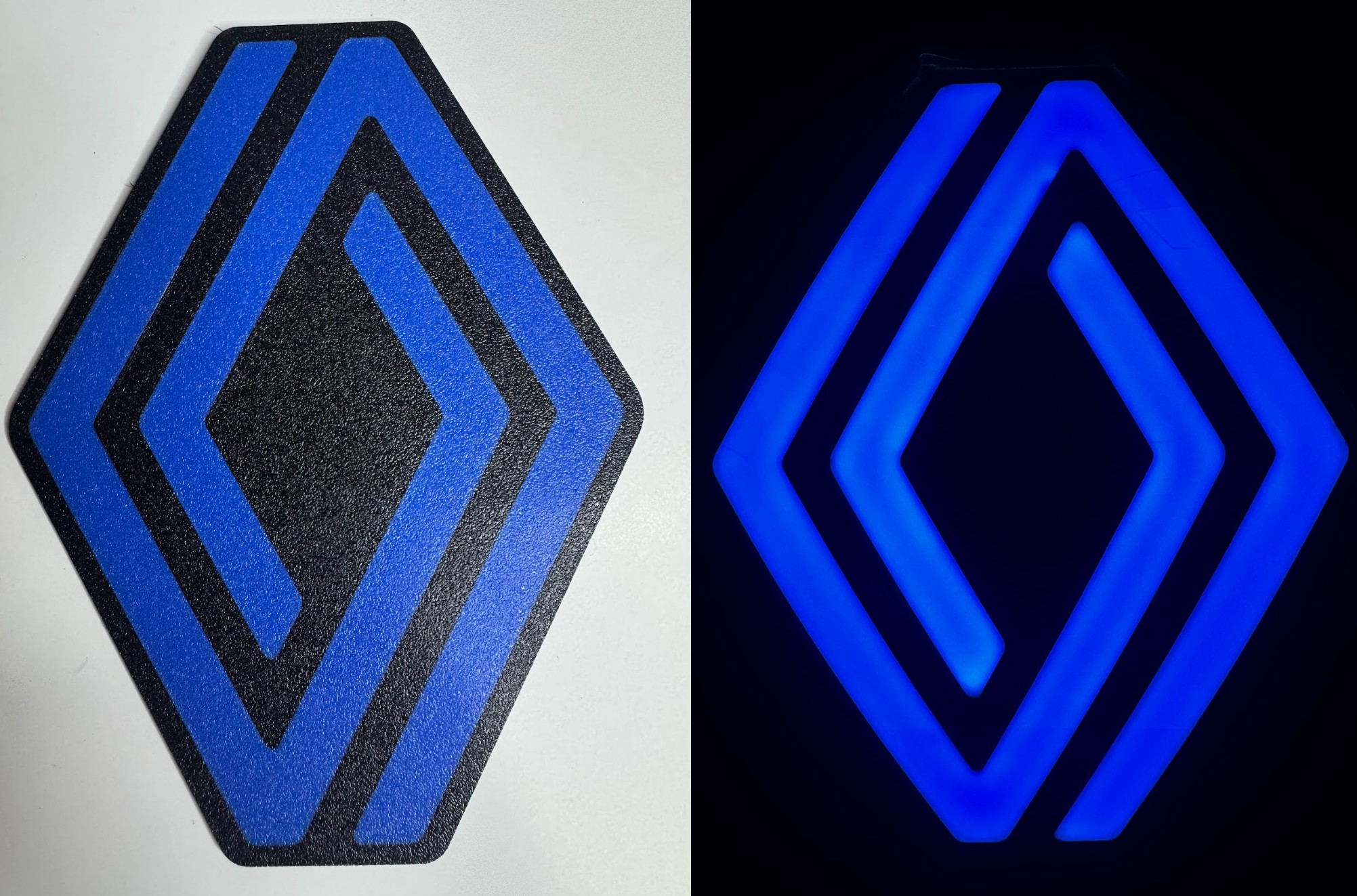 New logo avant (lumineux ou non) Scénic 3 Phase 3/ Grand Scénic Phase 3