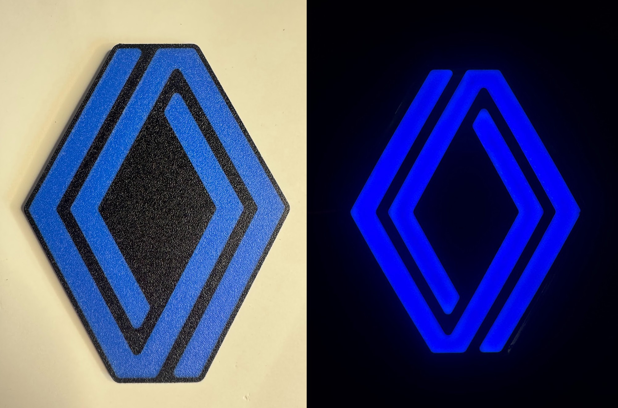 New logo arrière (lumineux ou non) Scénic 3