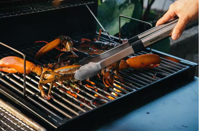 8-Piece Stainless Steel Grill Tool Set